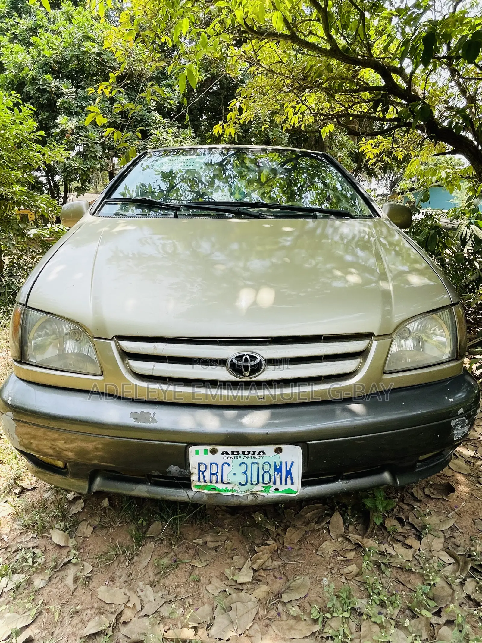 Toyota Sienna 2001 Gold