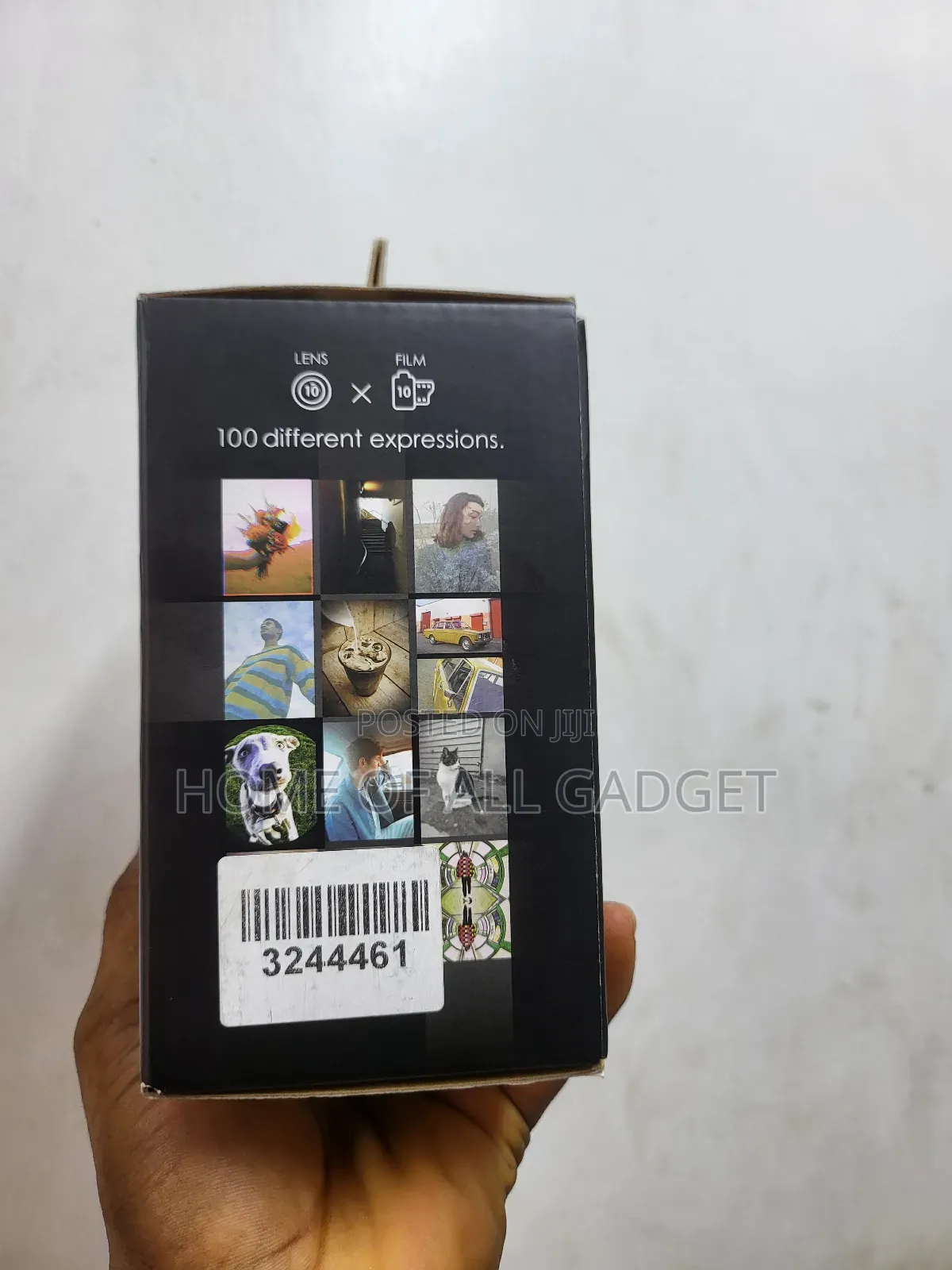 Instax Mini Evo Hybrid Black Instant Camera Bundle With 2x Mini