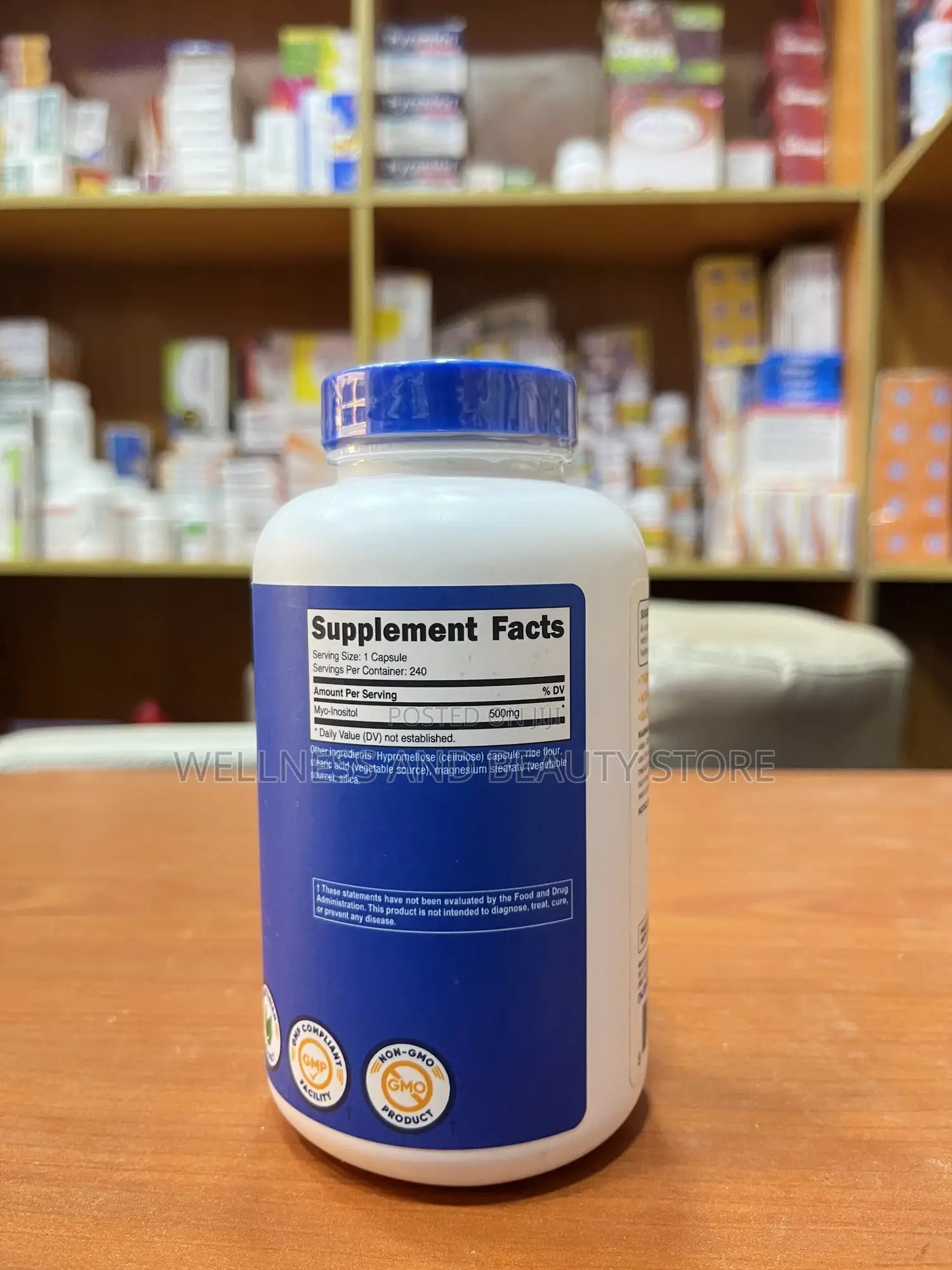 Inositol 500mg by 240 Capsules