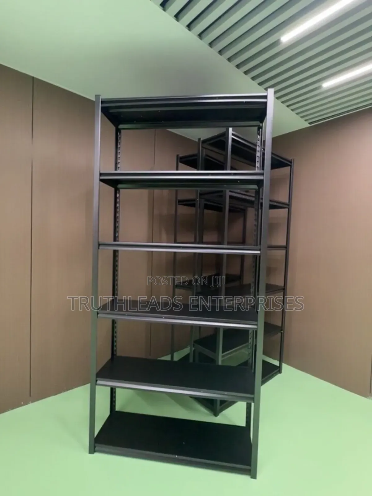 Boltless Rivet Steel Rack With 6 Metal Layers