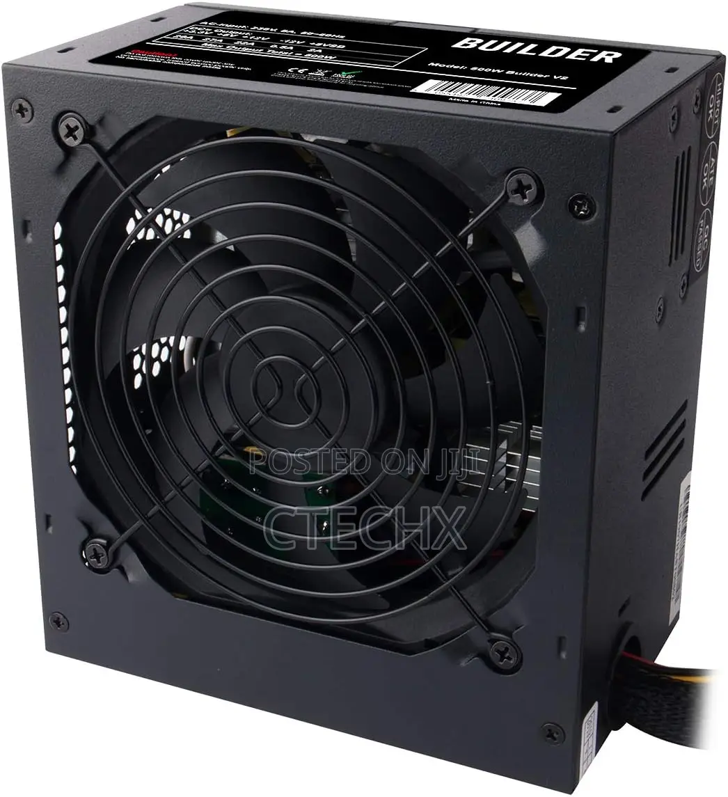 Cit Builder 500w Power Supply, Non Modular. 12cm Cooling Fan