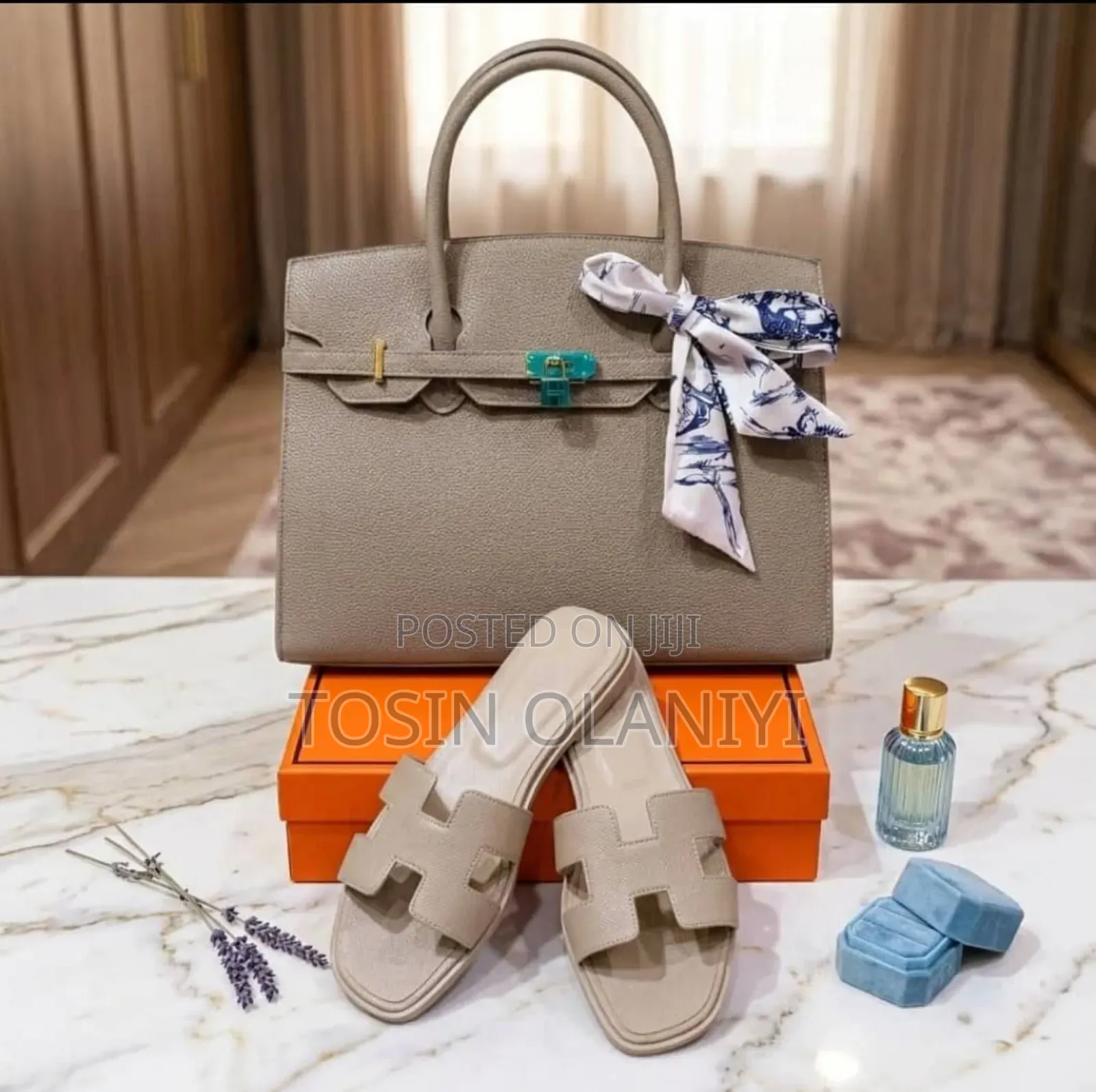 Slippers and Handbag Combo