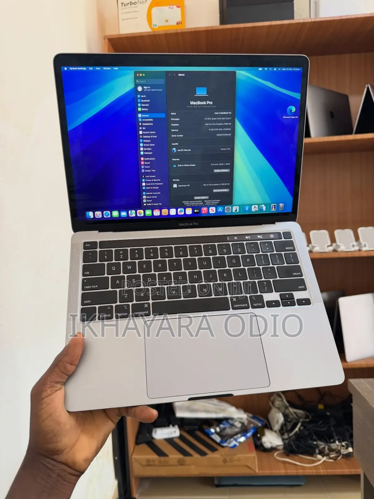 Laptop Apple MacBook 2020 32GB Intel Core i7 SSD 512GB