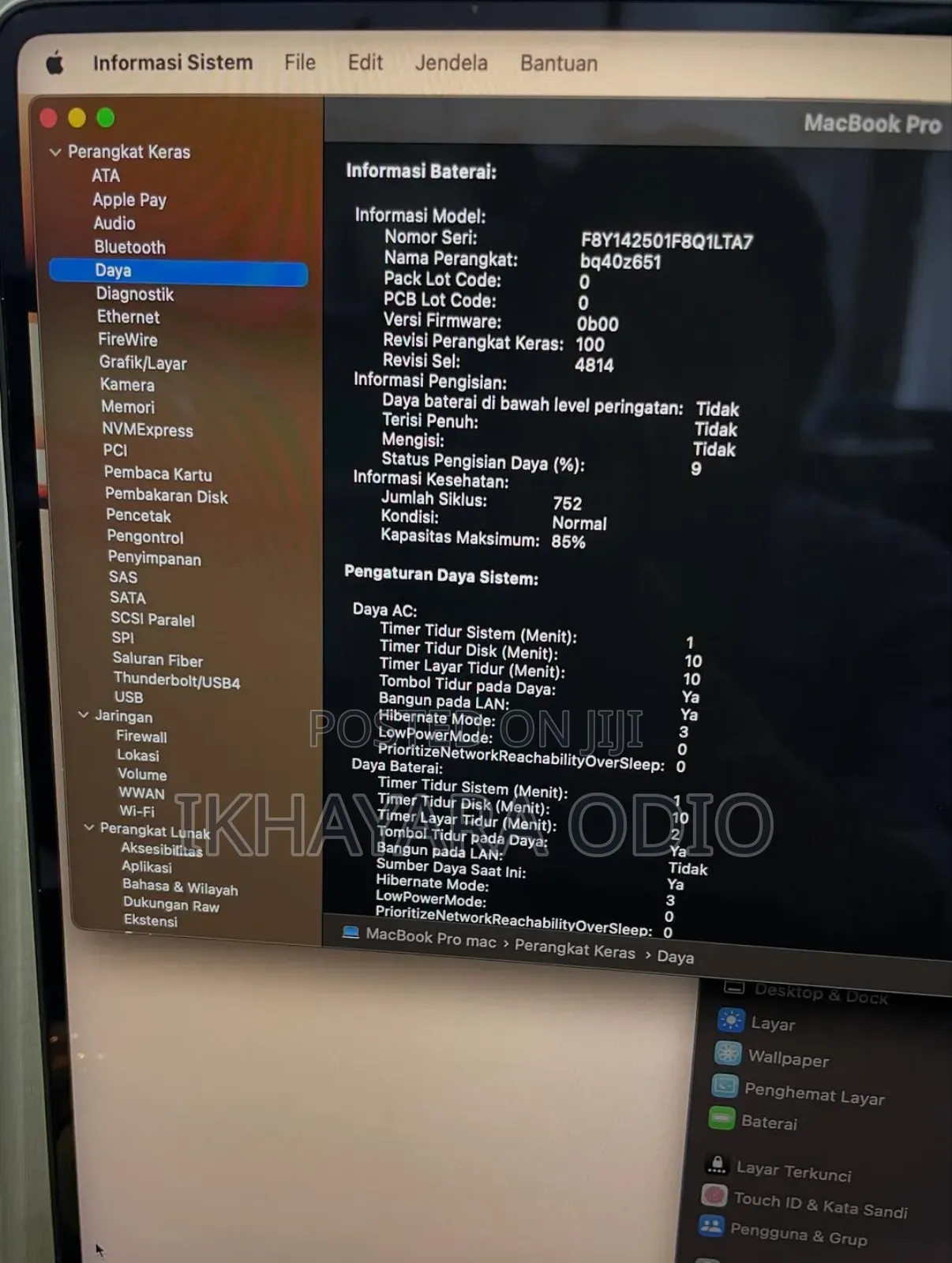 Laptop Apple MacBook Pro 2021 M1 32GB Apple M1 Pro SSD 512GB