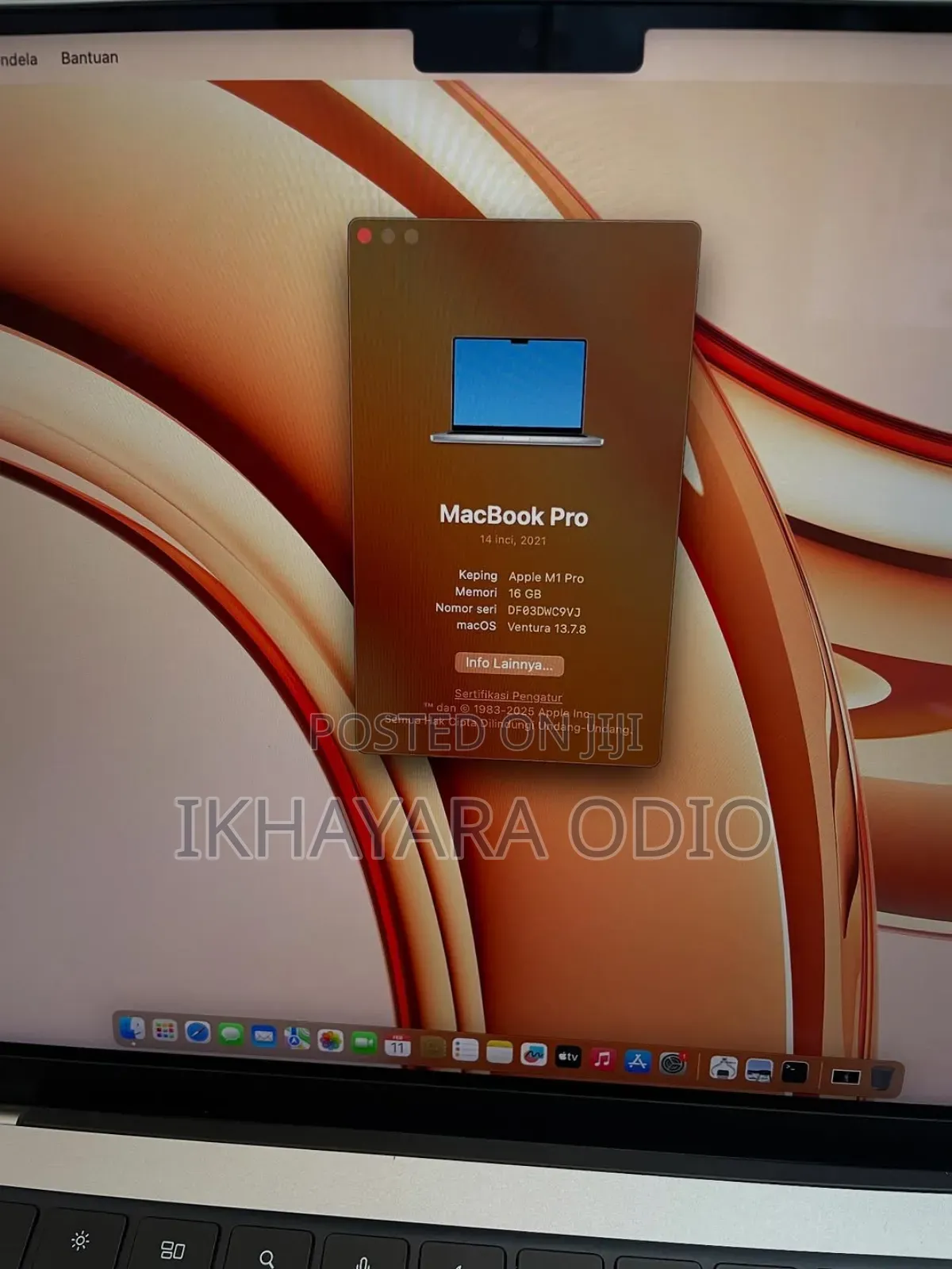 Laptop Apple MacBook Pro 2021 M1 32GB Apple M1 Pro SSD 512GB
