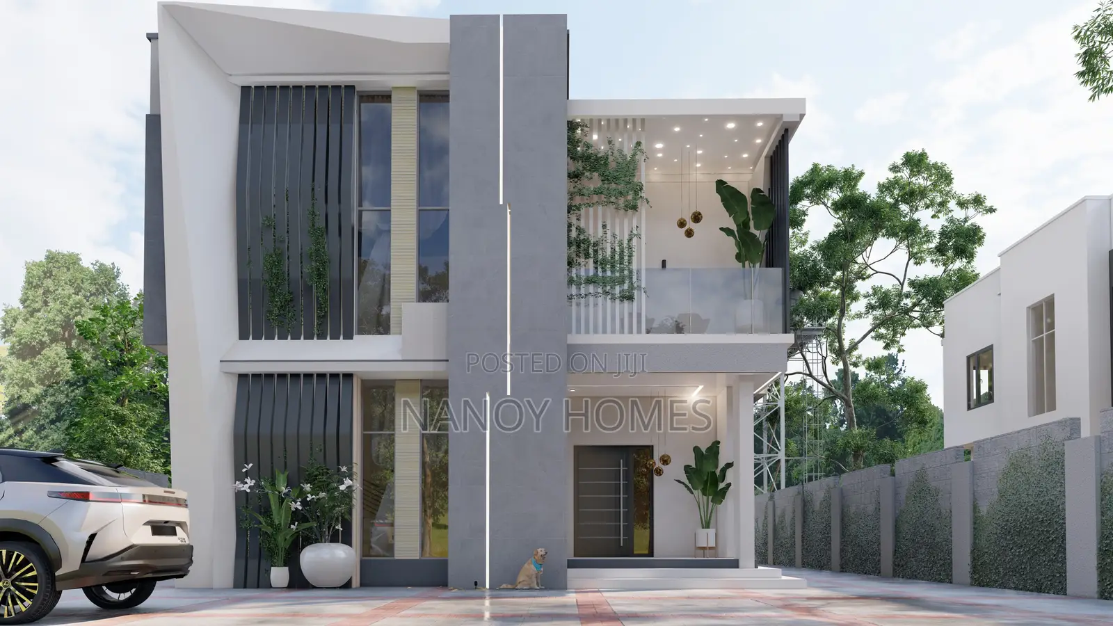 350sqm Plot for 4 Bedroom Fully Detached Duplex – Oakwood Park, Hutu