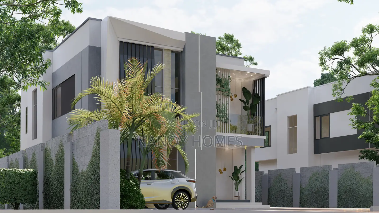 350sqm Plot for 4 Bedroom Fully Detached Duplex – Oakwood Park, Hutu