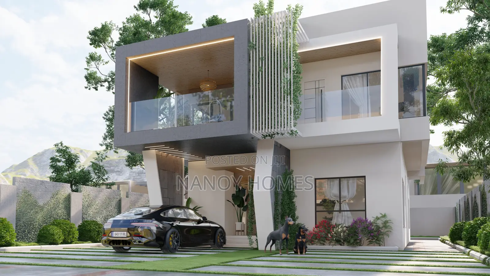 500sqm Plot for 5 Bedroom Fully Detached Duplex – Oakwood Park, Hutu