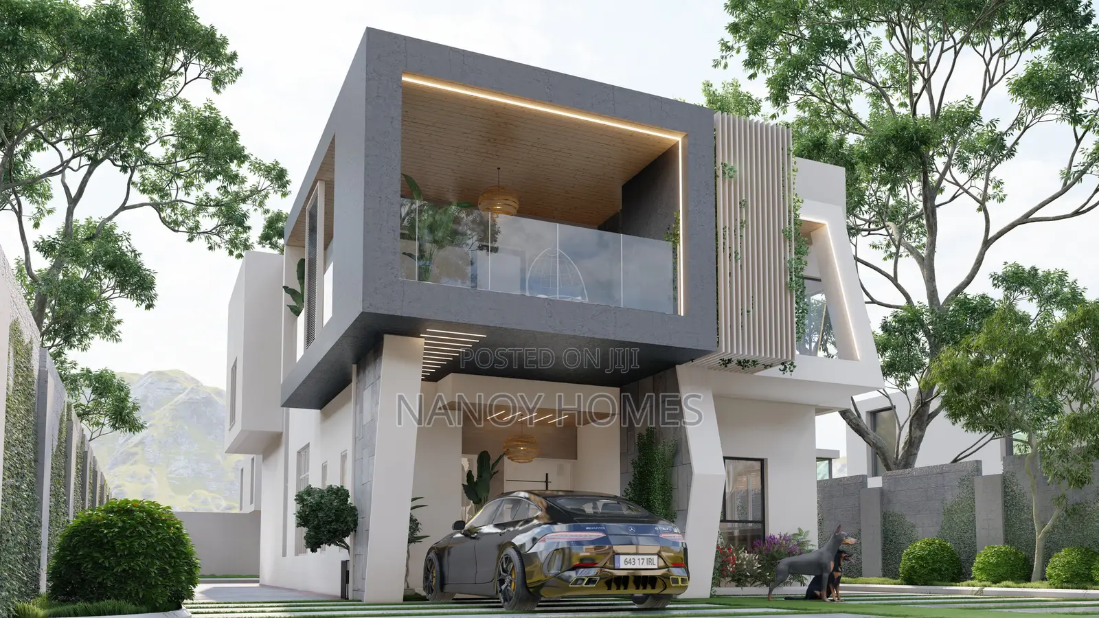 500sqm Plot for 5 Bedroom Fully Detached Duplex – Oakwood Park, Hutu