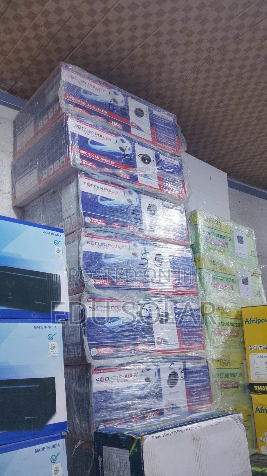 Solar Inverter Hybrid Soccer Power 6,5kva 48v
