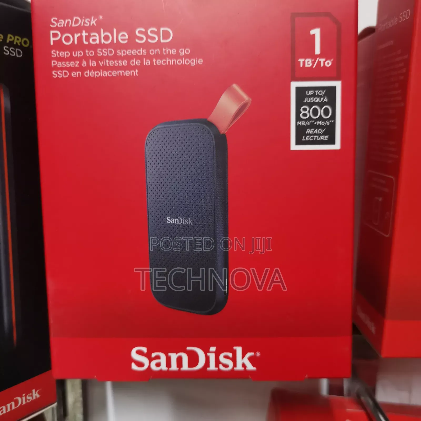 Sandisk 1tb Portable SSD 800mbps (Sdssde30-1t00-G26)