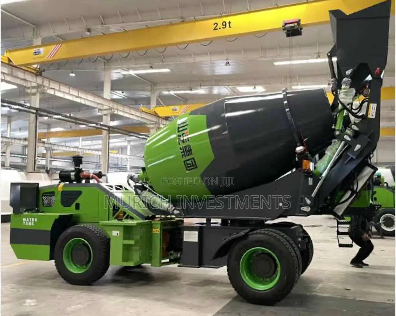 All-in-1 Concrete Solution Mobile Self-Loading Concrete Mixer 3.5cubic