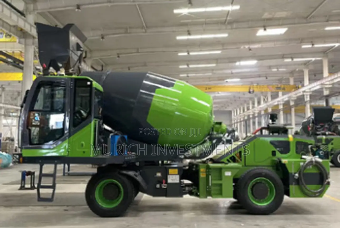All-in-1 Concrete Solution Mobile Self-Loading Concrete Mixer 3.5cubic