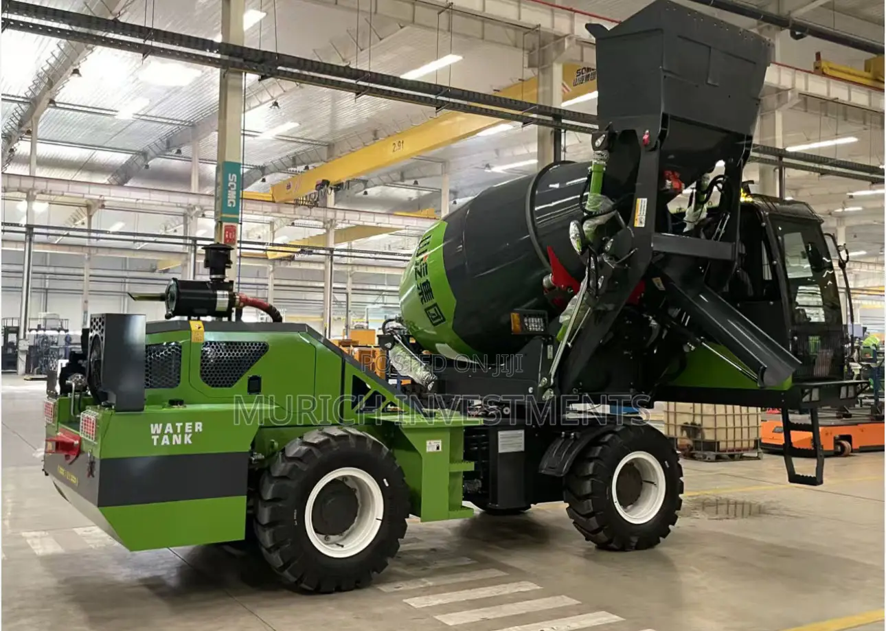 All-in-1 Concrete Solution Mobile Self-Loading Concrete Mixer 3.5cubic