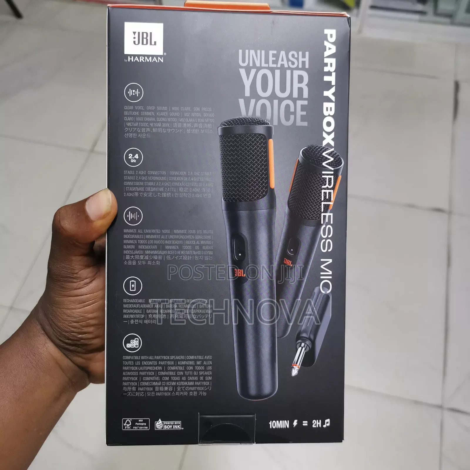 JBL Partybox Wireless Mic