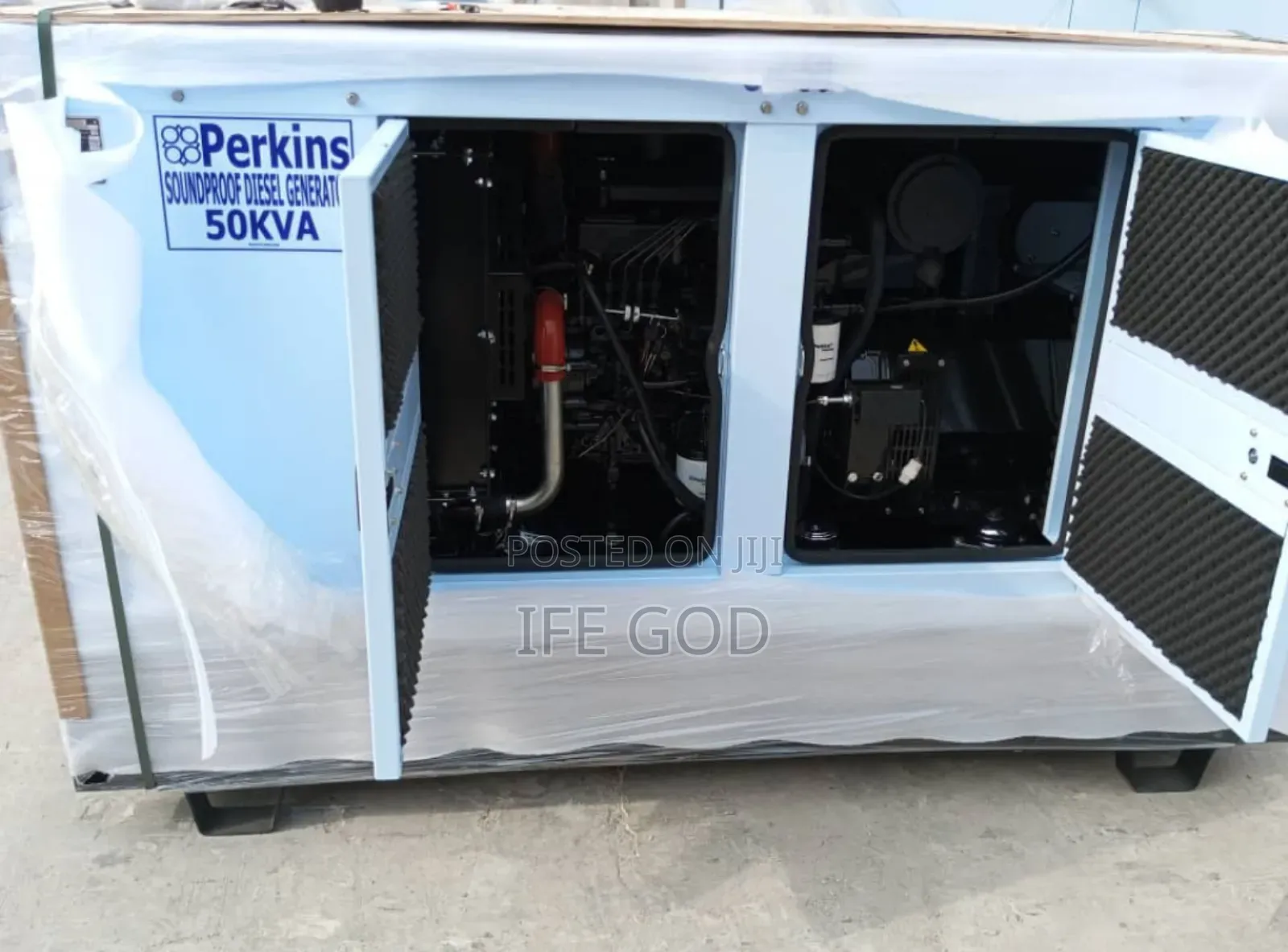 0riginal Perkins 50kva Soundproof Diesel Generator (100%Copper Coil)