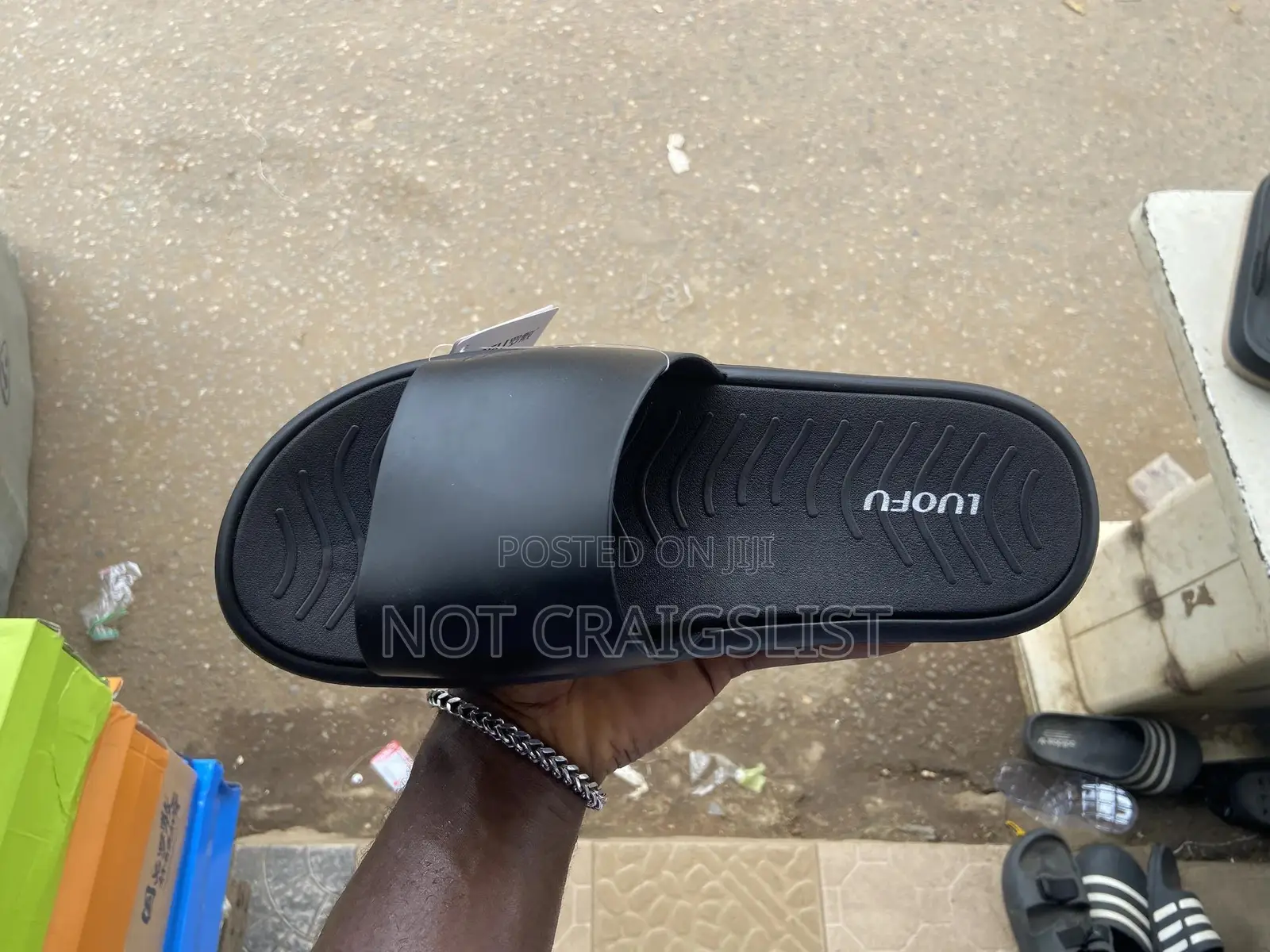 Luxury Designer Luofu Slides – Stylish Palm Slippers