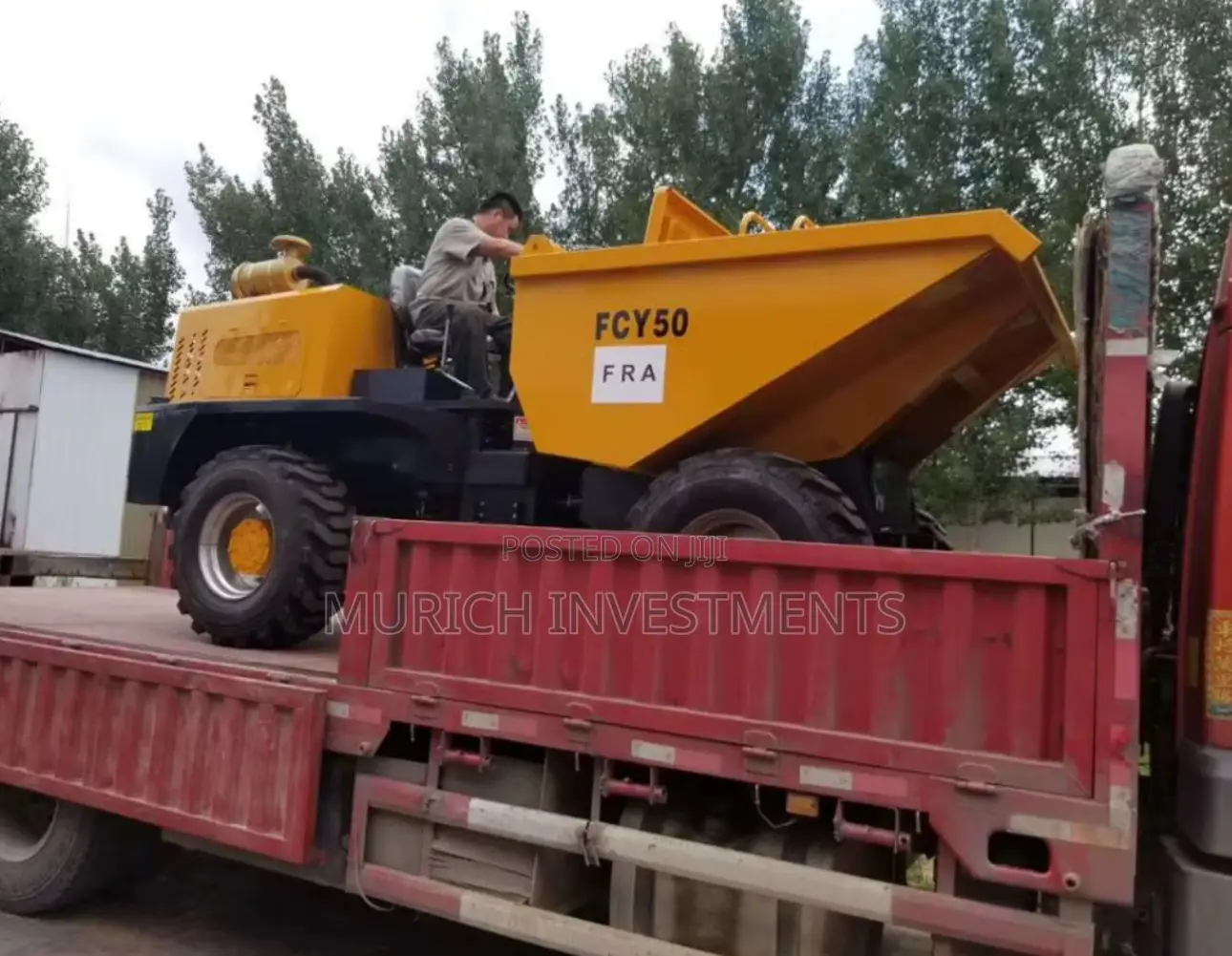 5-Ton Site Dumper – Heavy-Duty on-Site Material Transport