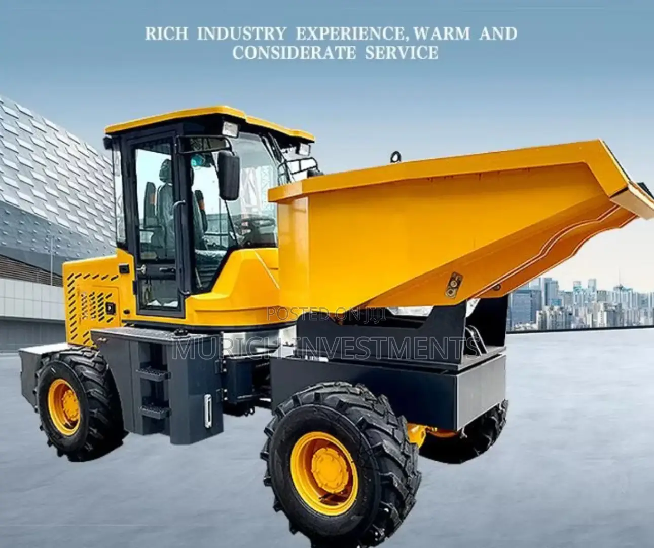 5-Ton Site Dumper – Heavy-Duty on-Site Material Transport