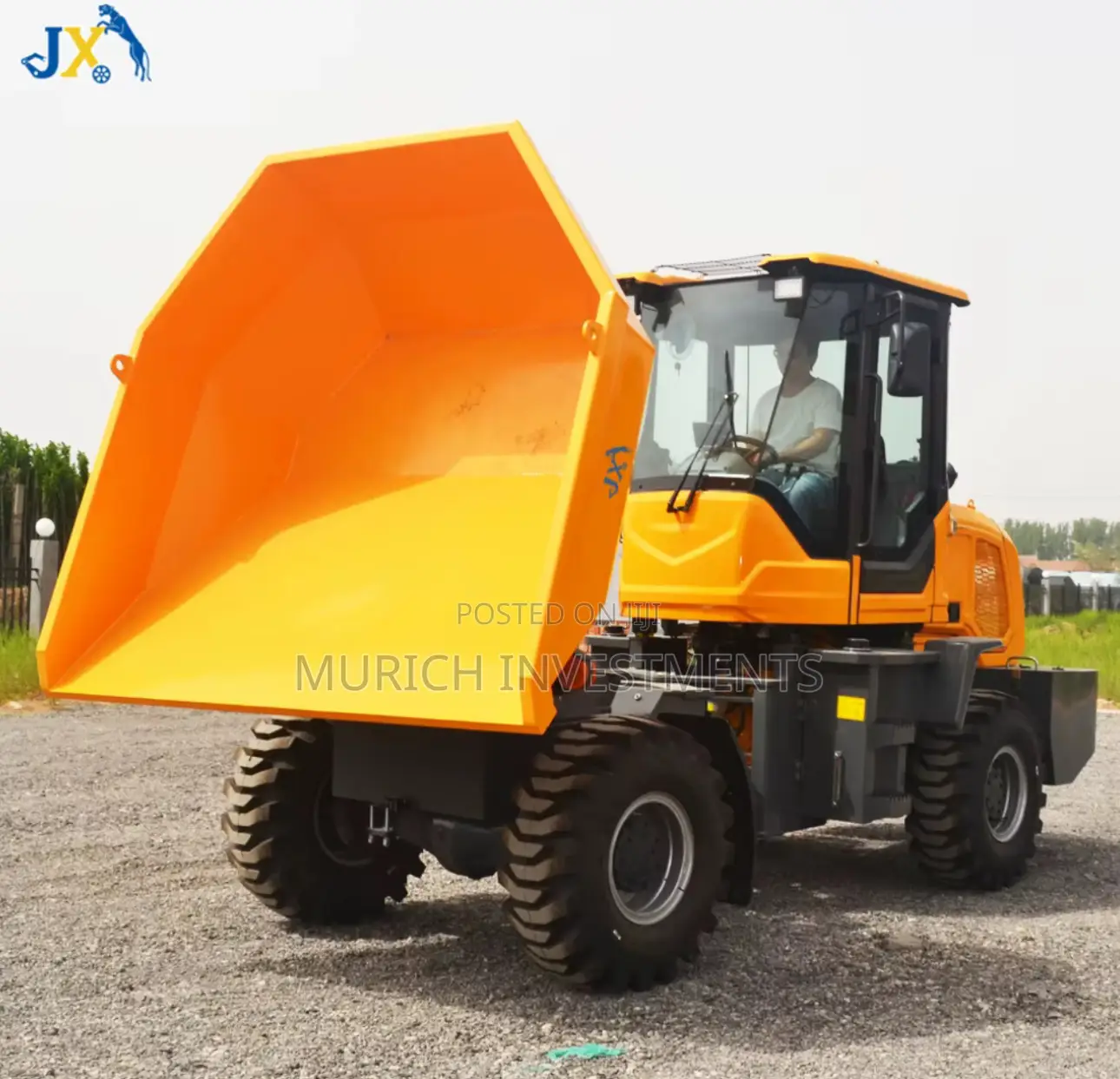 5-Ton Site Dumper – Heavy-Duty on-Site Material Transport