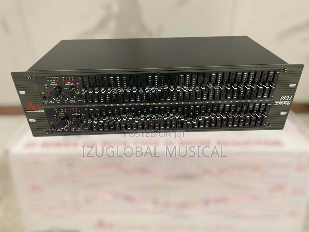 DBX Dual 31 Band Equalizer - Black