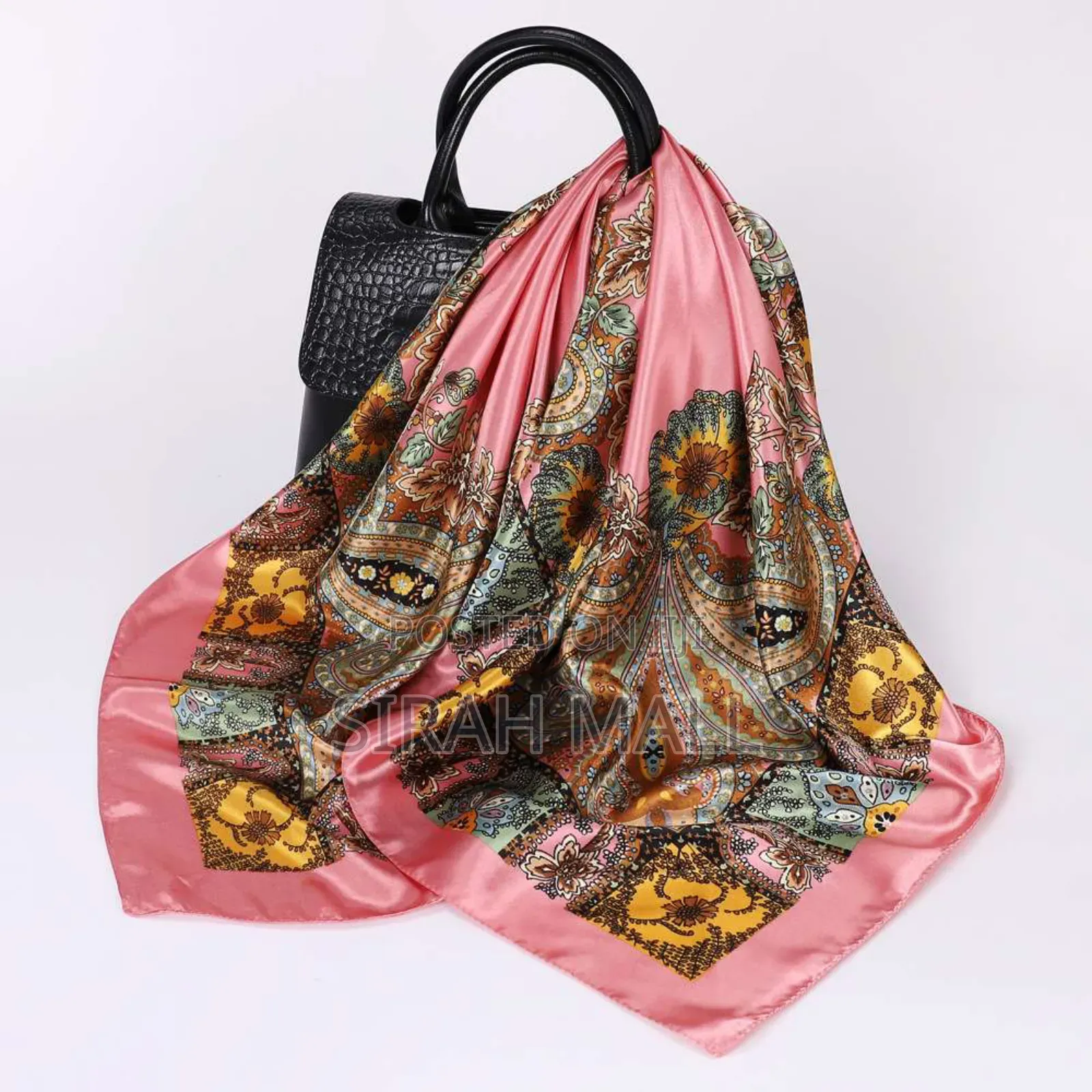 Multicolor Women Vintage Scarf - 6in1