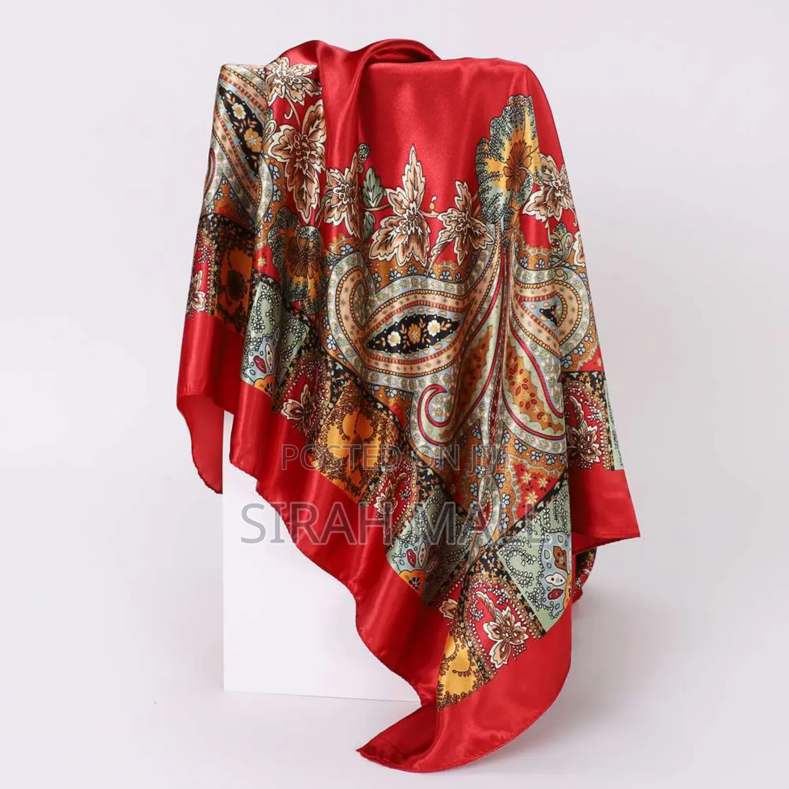 Multicolor Women Vintage Scarf - 6in1