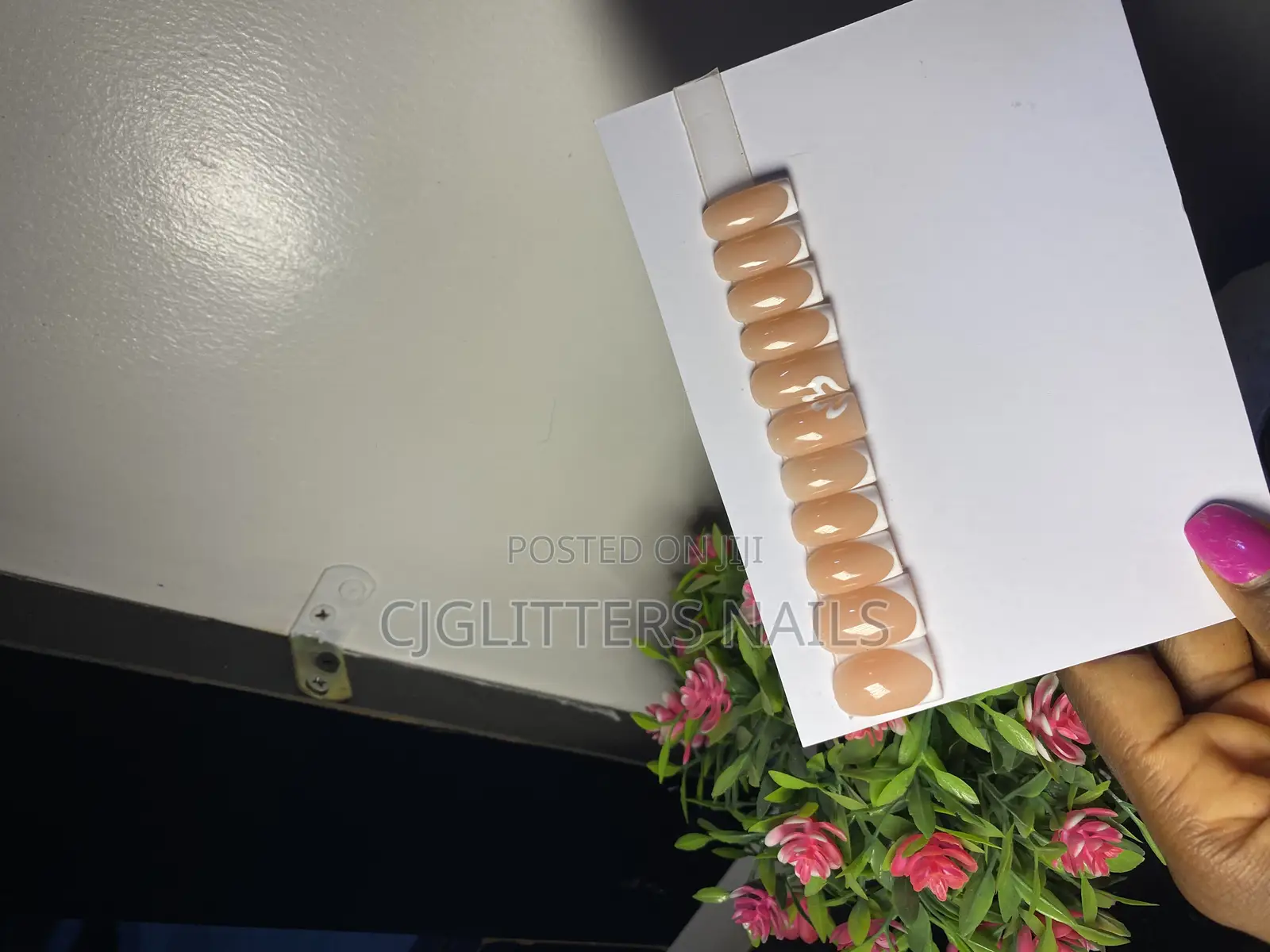 Custom Acrylic Press-on Nails in Abuja