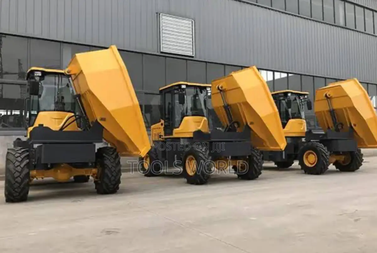 Move More, Work Faster – 3-Ton Construction Site Dumper