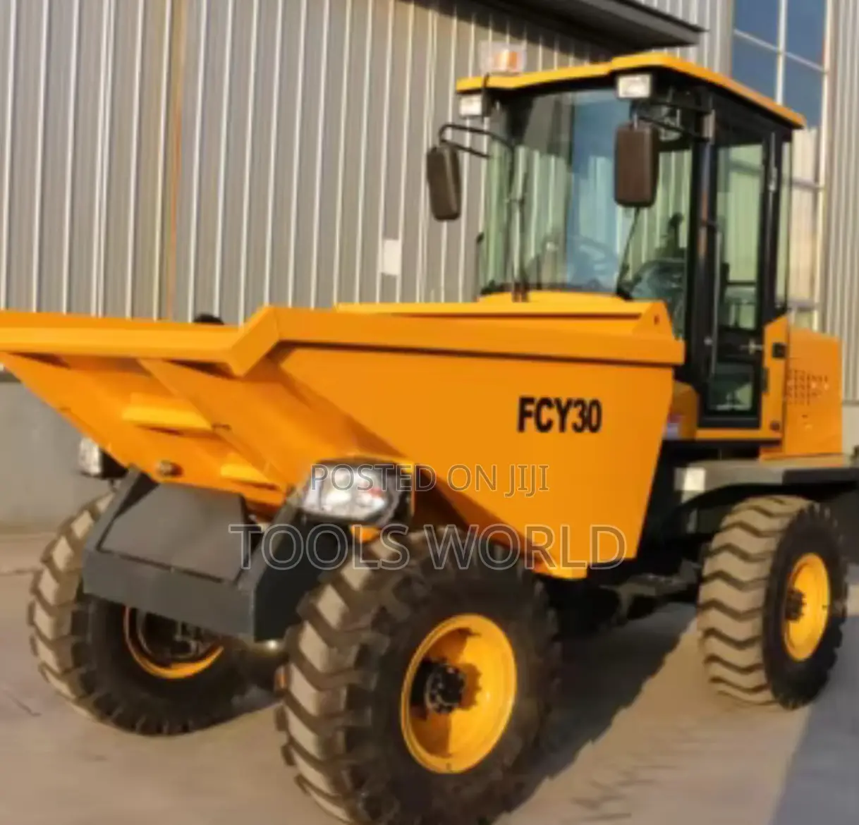 Move More, Work Faster – 3-Ton Construction Site Dumper