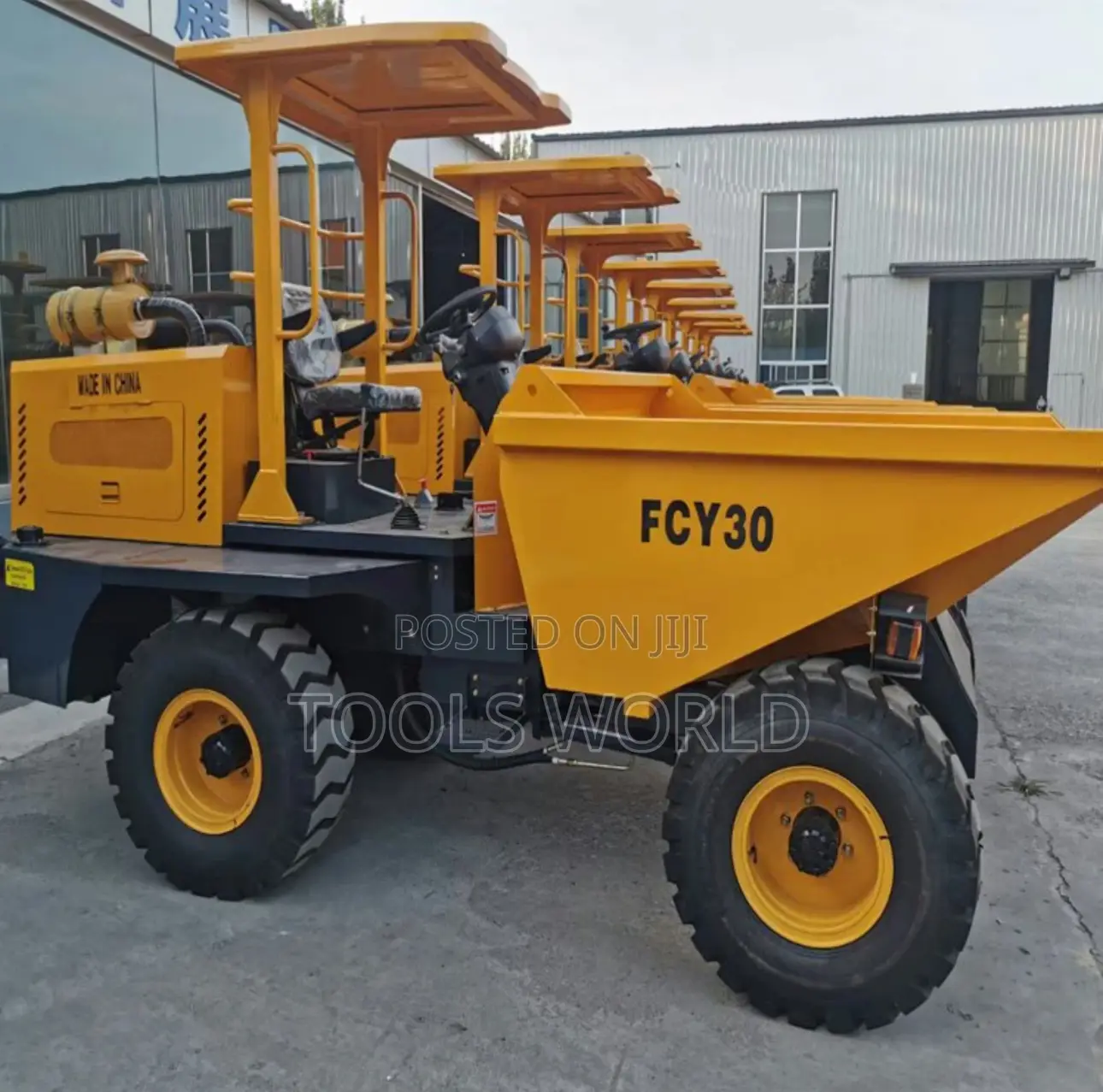 Move More, Work Faster – 3-Ton Construction Site Dumper