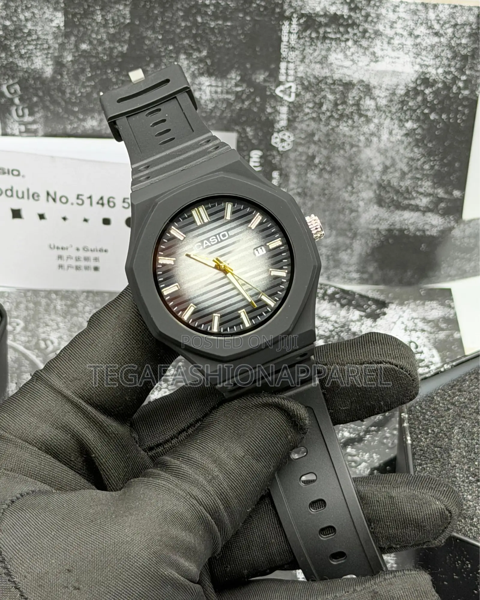Casio Analog Rubber Wristwatch