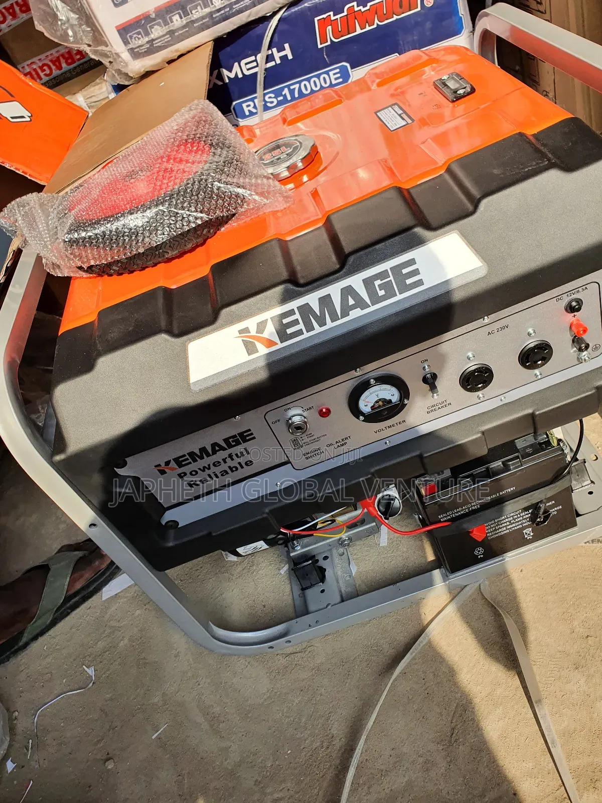 Kemage 8500e2 Electric Start Generator – Heavy Duty Power Supply