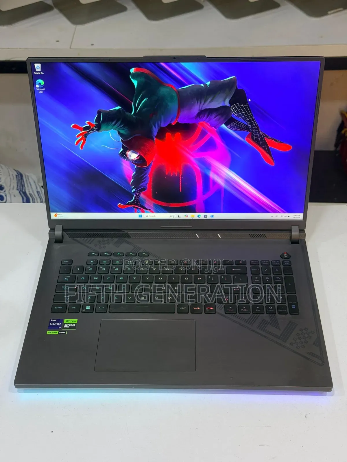 Laptop Asus ROG Strix G17 16GB Intel Core i9 SSD 1T