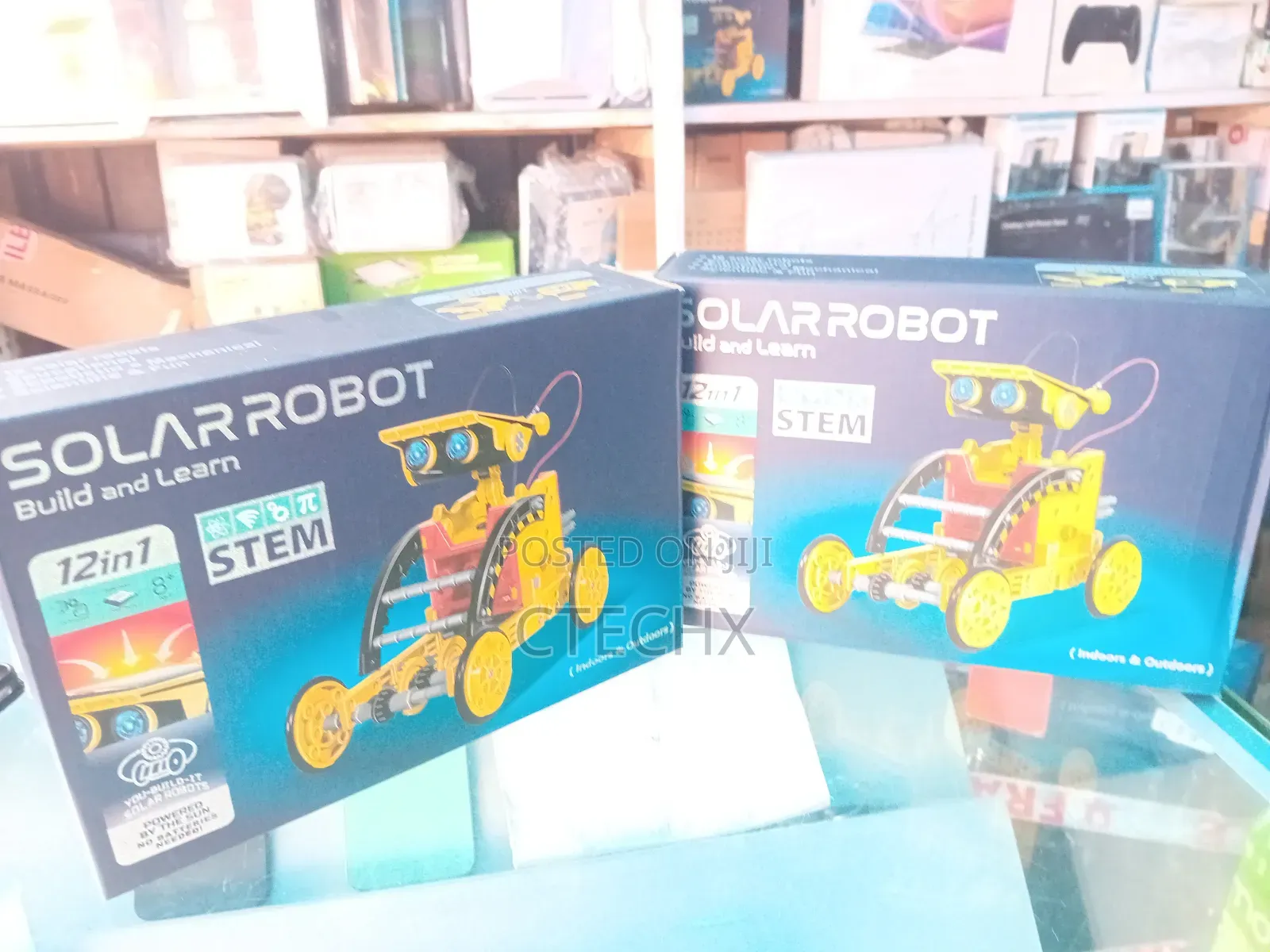 Stem 12-in-1 Solar Robot Toys for Kids Building Experiment Kits – 8-14