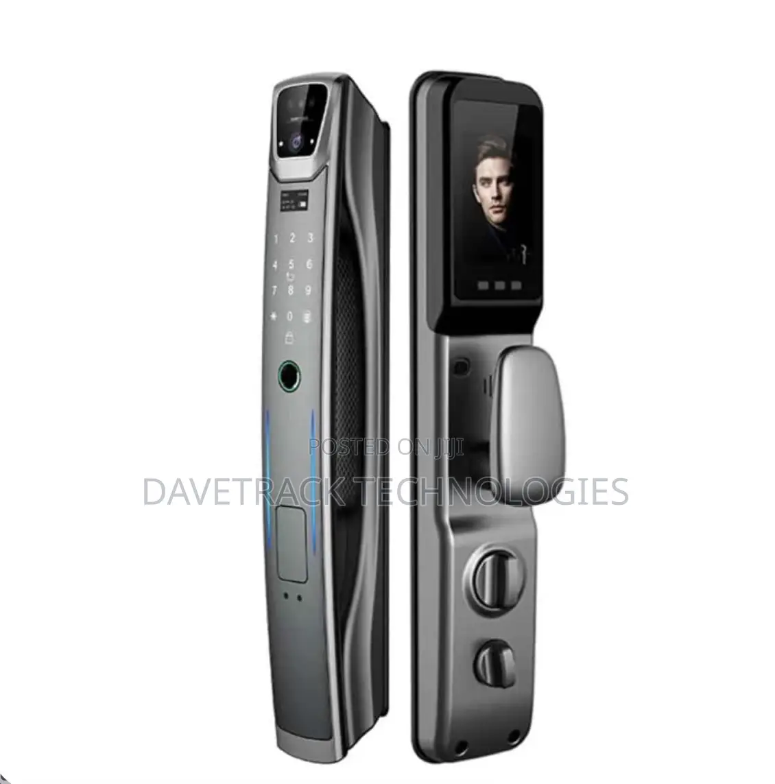 Smart Door Lock With Ai Face Recognition Camera | Wi-fi Door Lock