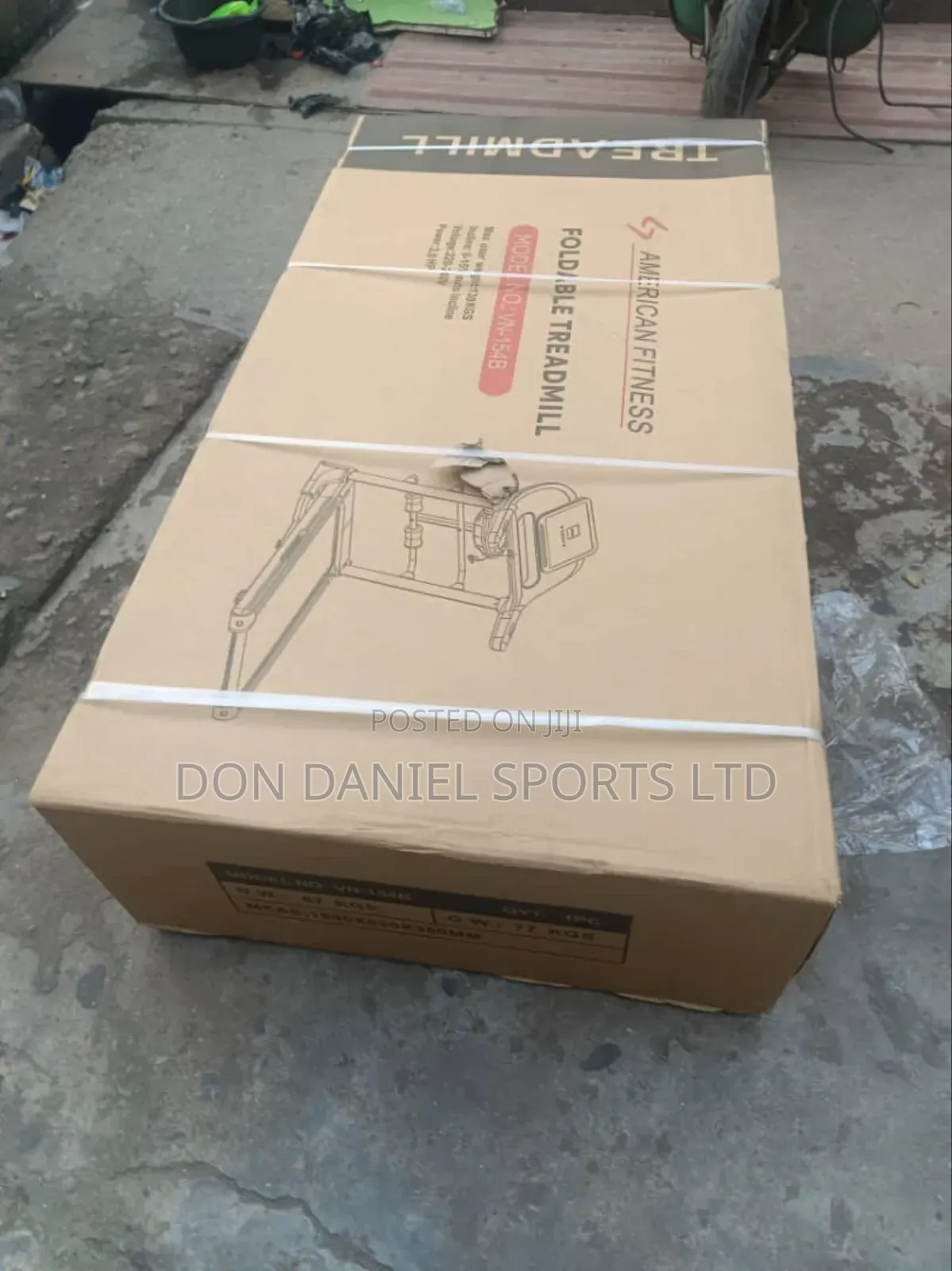 3 Hp American Fitness Treadmill