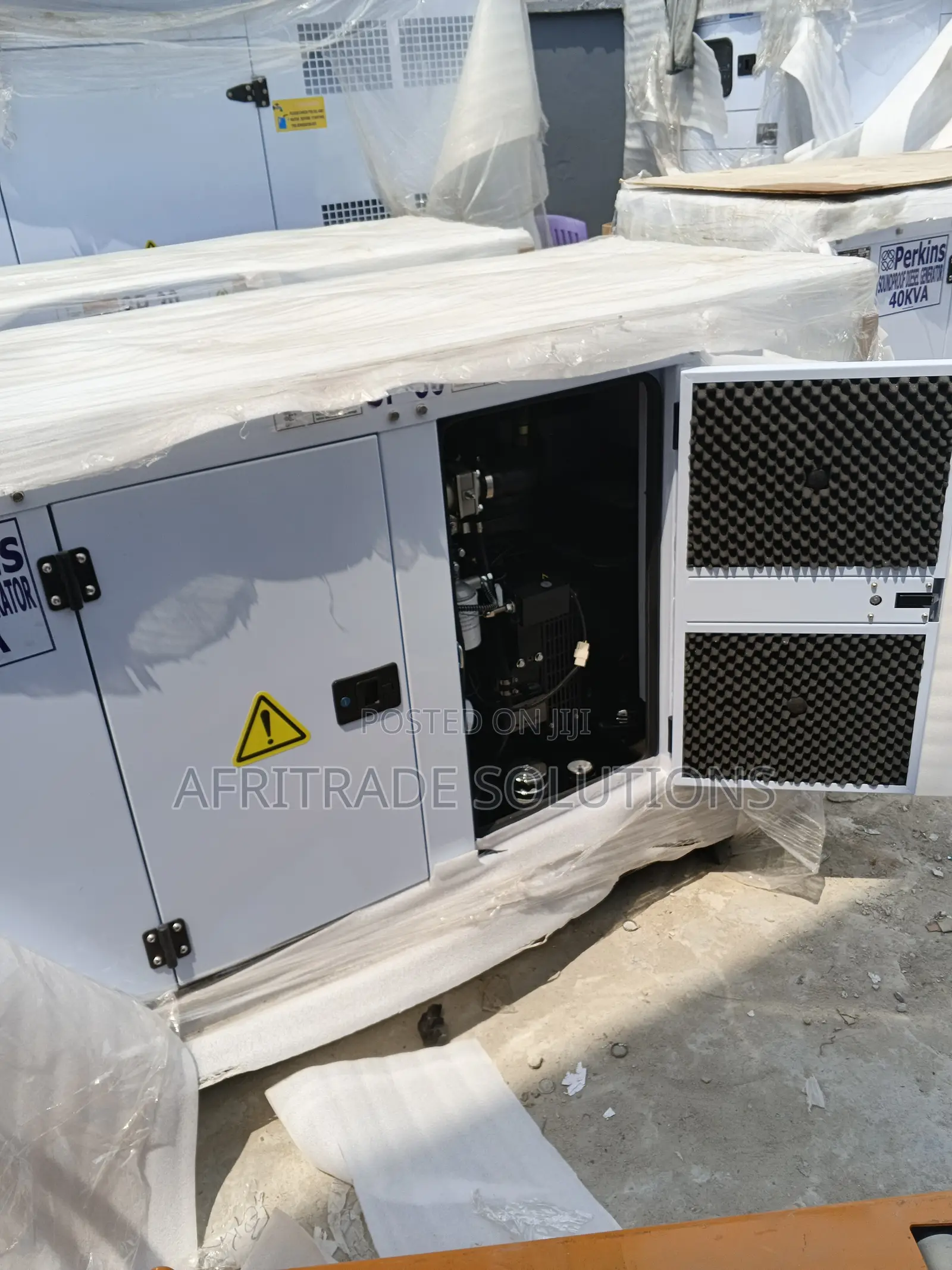 30kva Perkins Enclosed Backup Power Generator