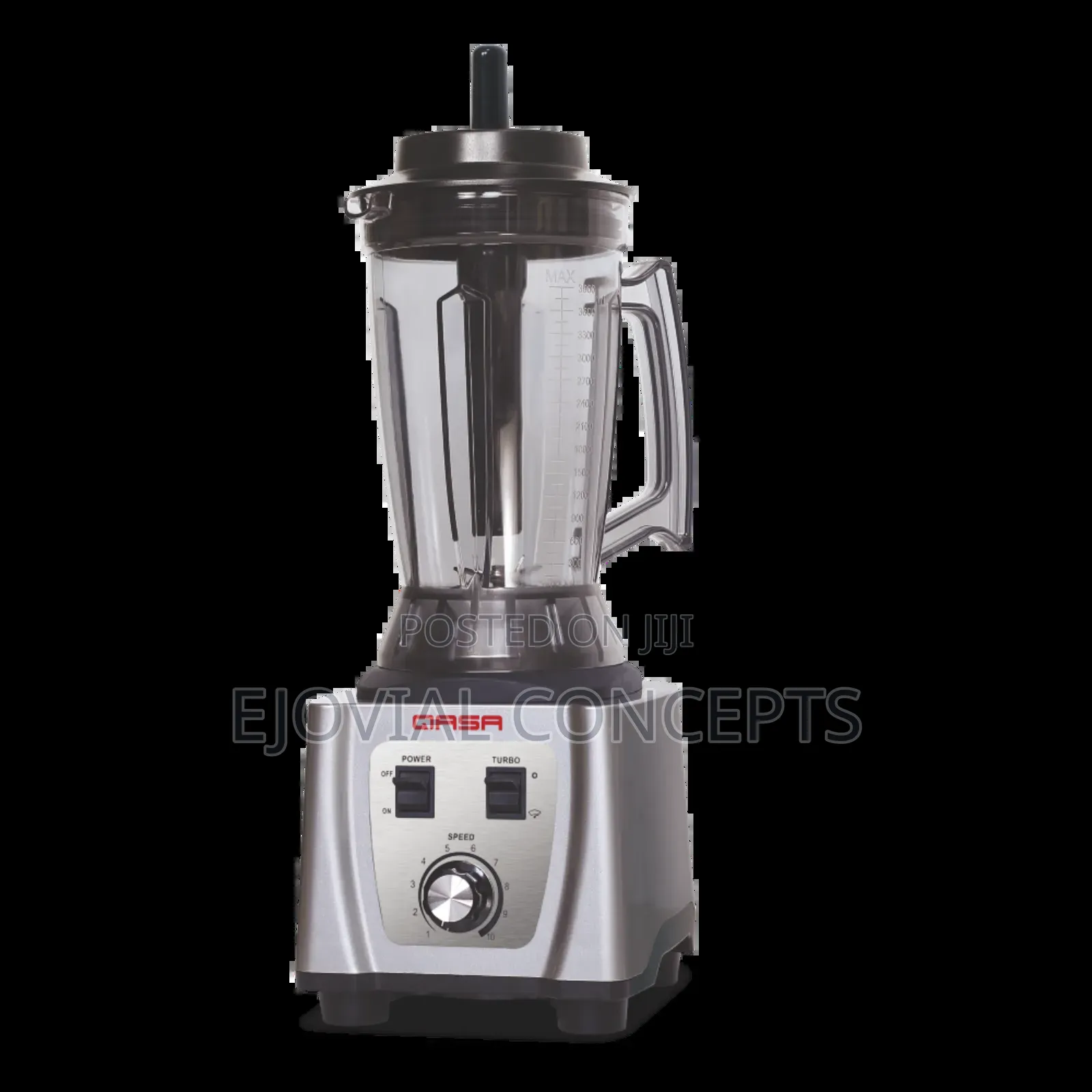 Qasa High Power Blender Grinder (Qbl-8050 Max) – 2500w Heavy Duty