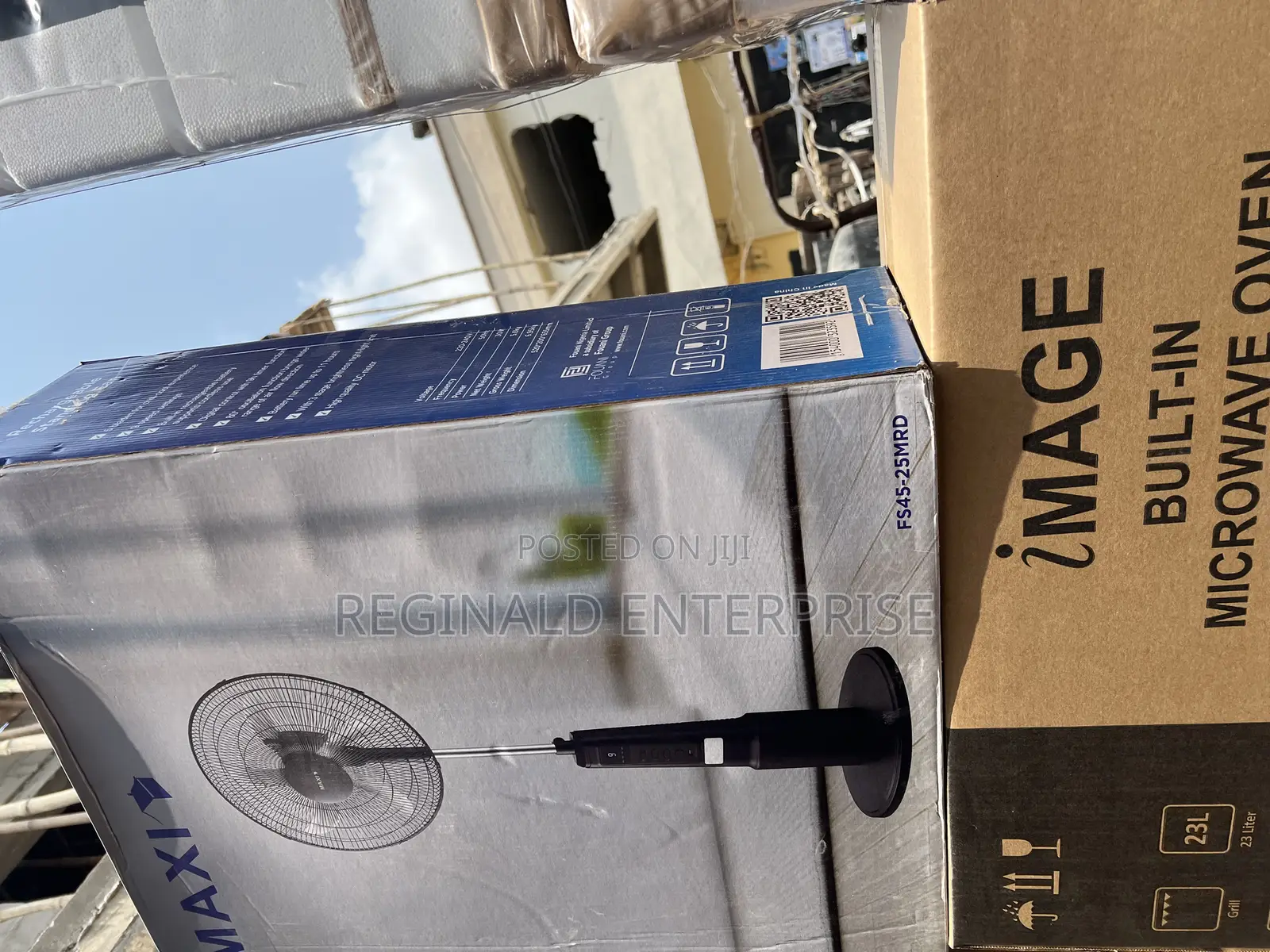 Original Maxi 18inches Rechargeable Fan