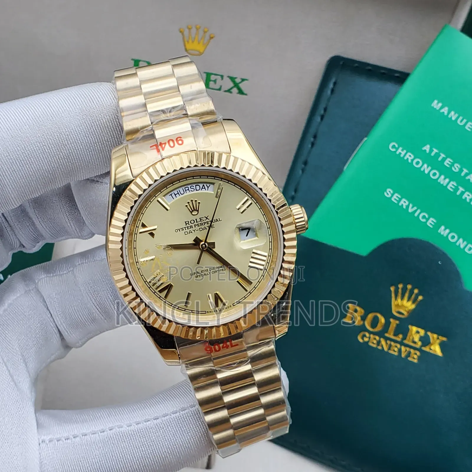 Luxury Rolex Wristwatch