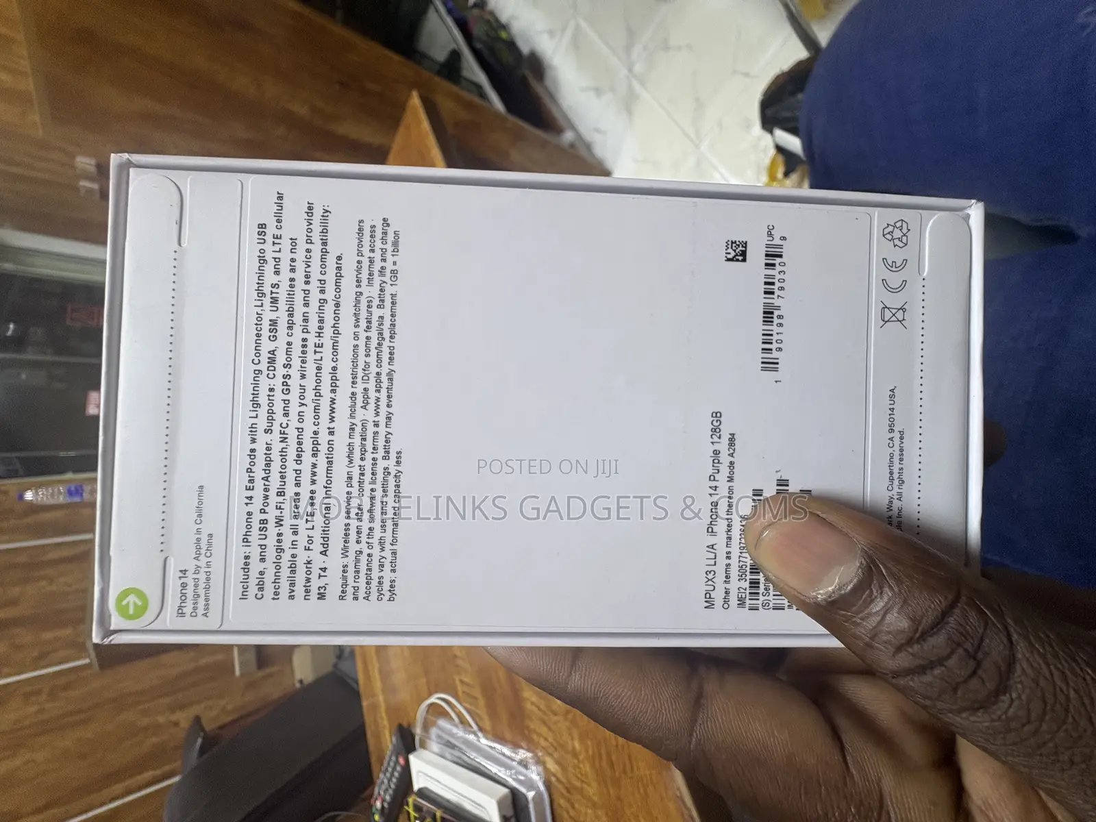 New Apple iPhone 14 128 GB Purple