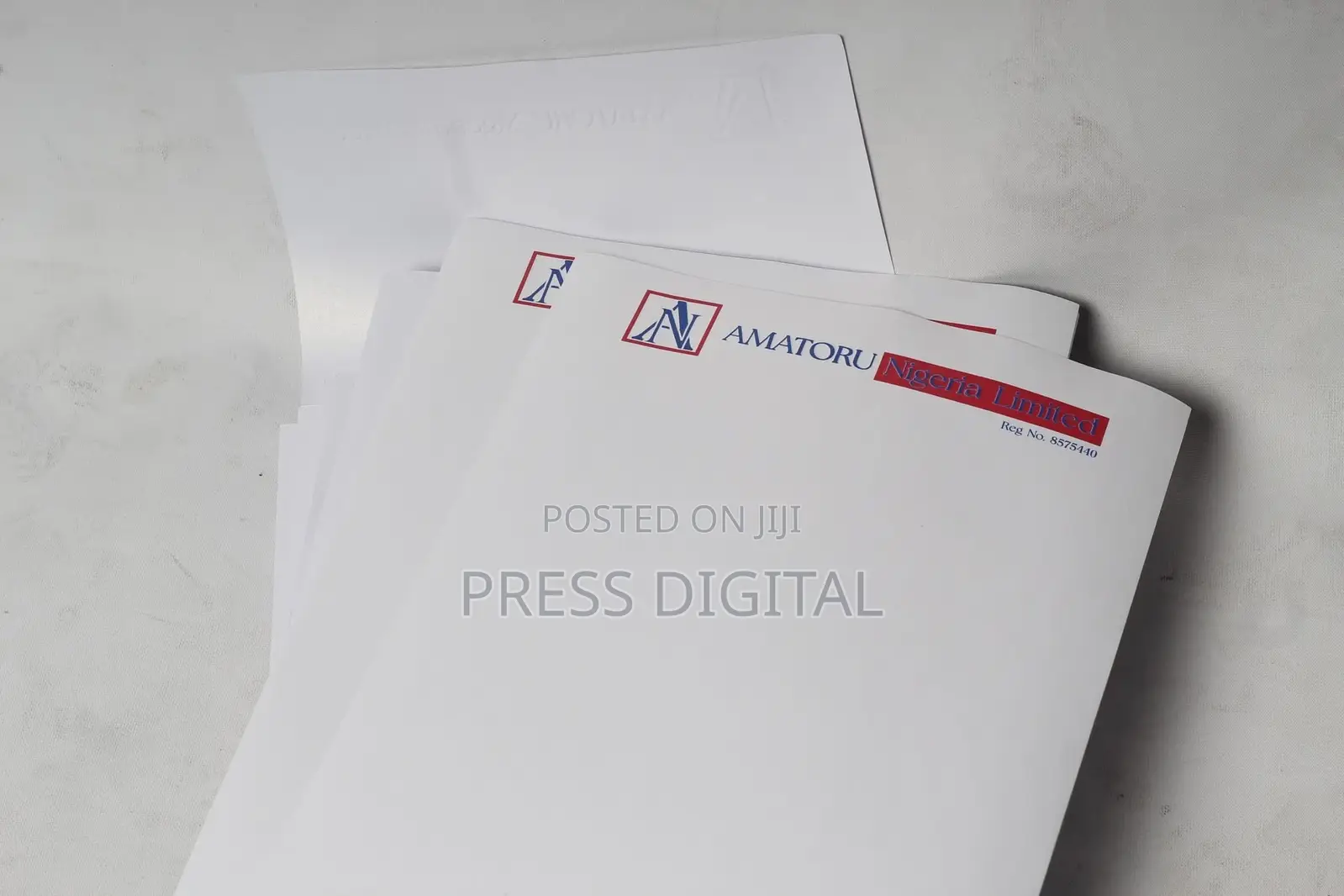Letterhead Printing Available