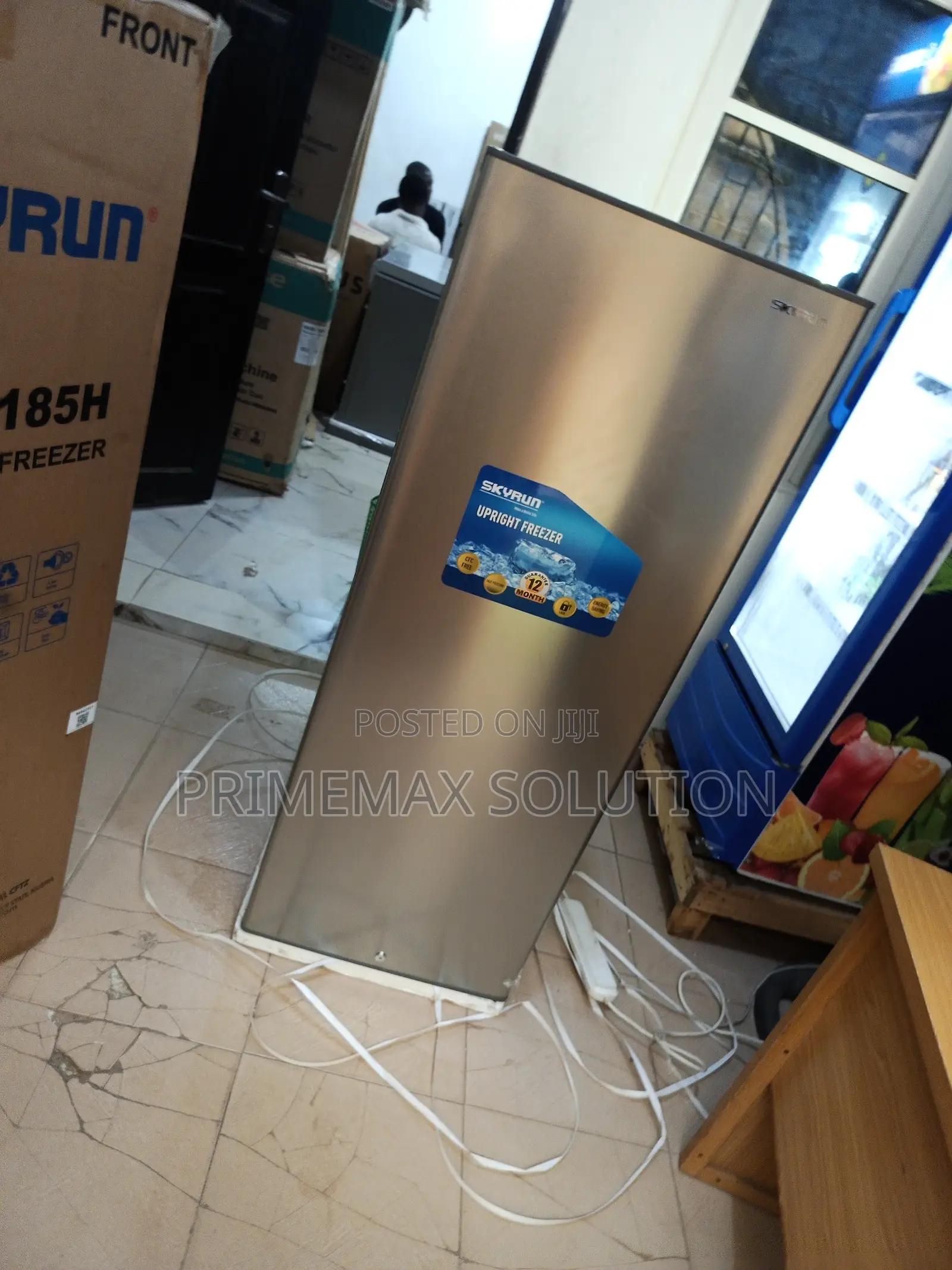 Skyrun BDL-185h 185 Litres Standing Freezer – CFC Free Efficient