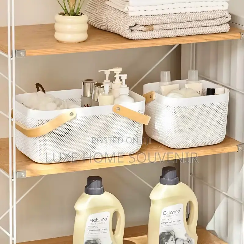Multifunctional Storage Mesh Basket
