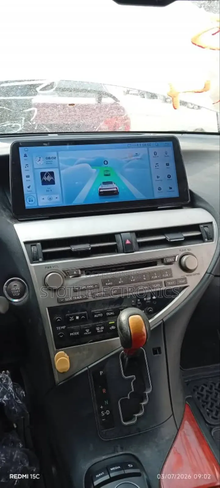Lexus Rx350 2009-2015 Car Android GPS Navigation System