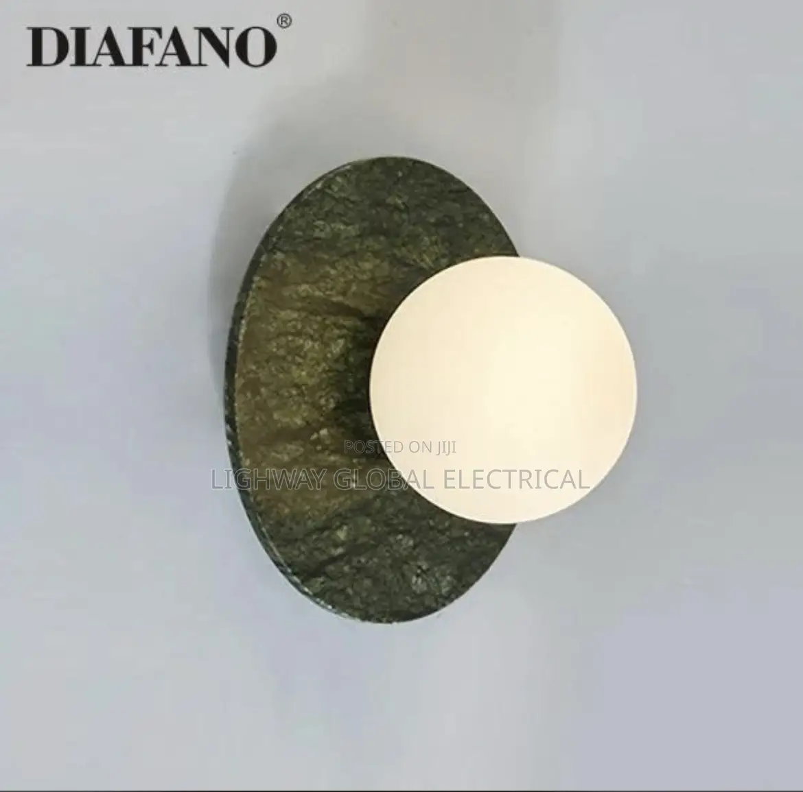 Luxury Green Marble Ddecor Wall Lamp
