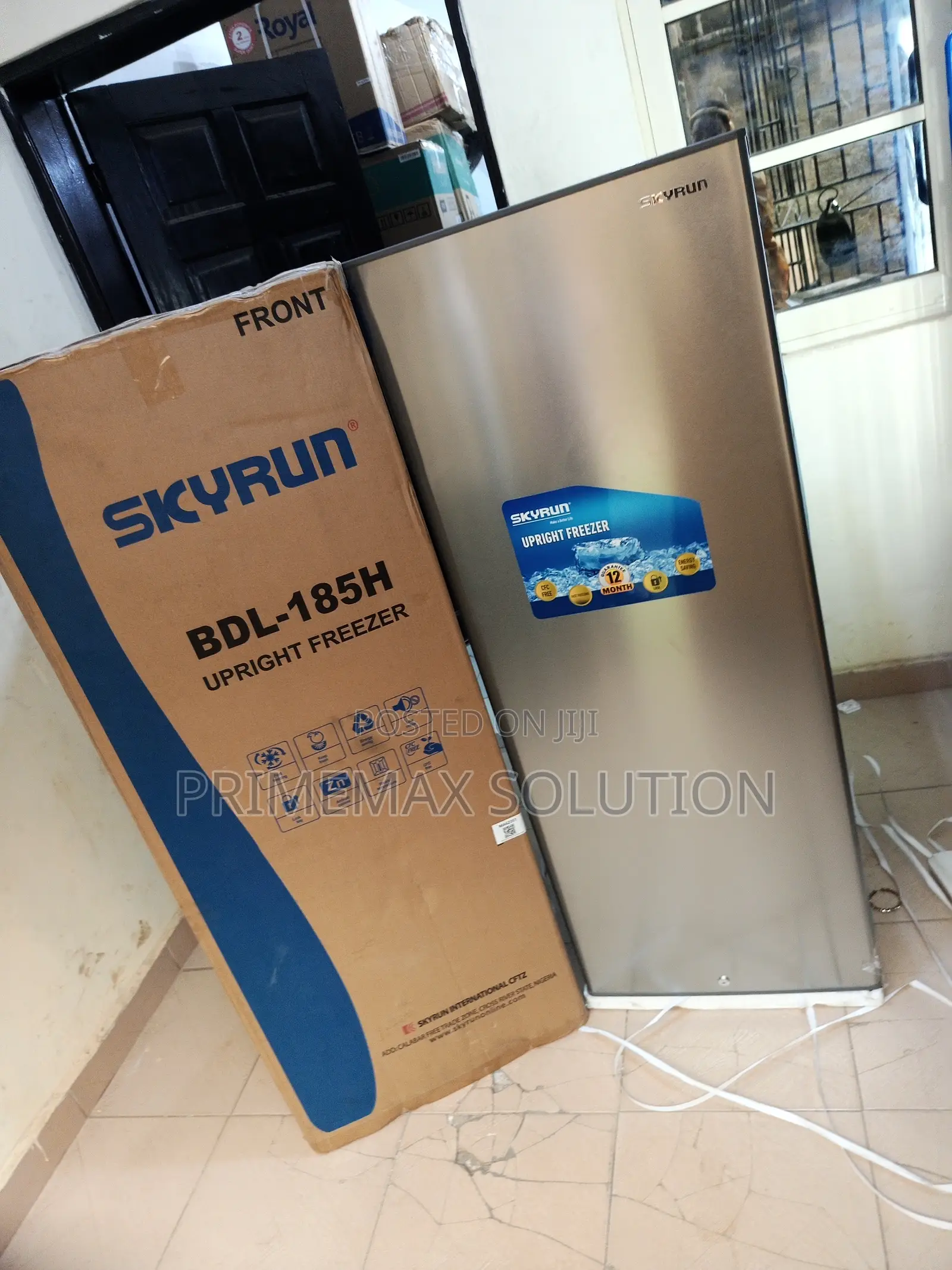 Skyrun BDL-185h Standing Freezer 185 Litres – Low Energy Use