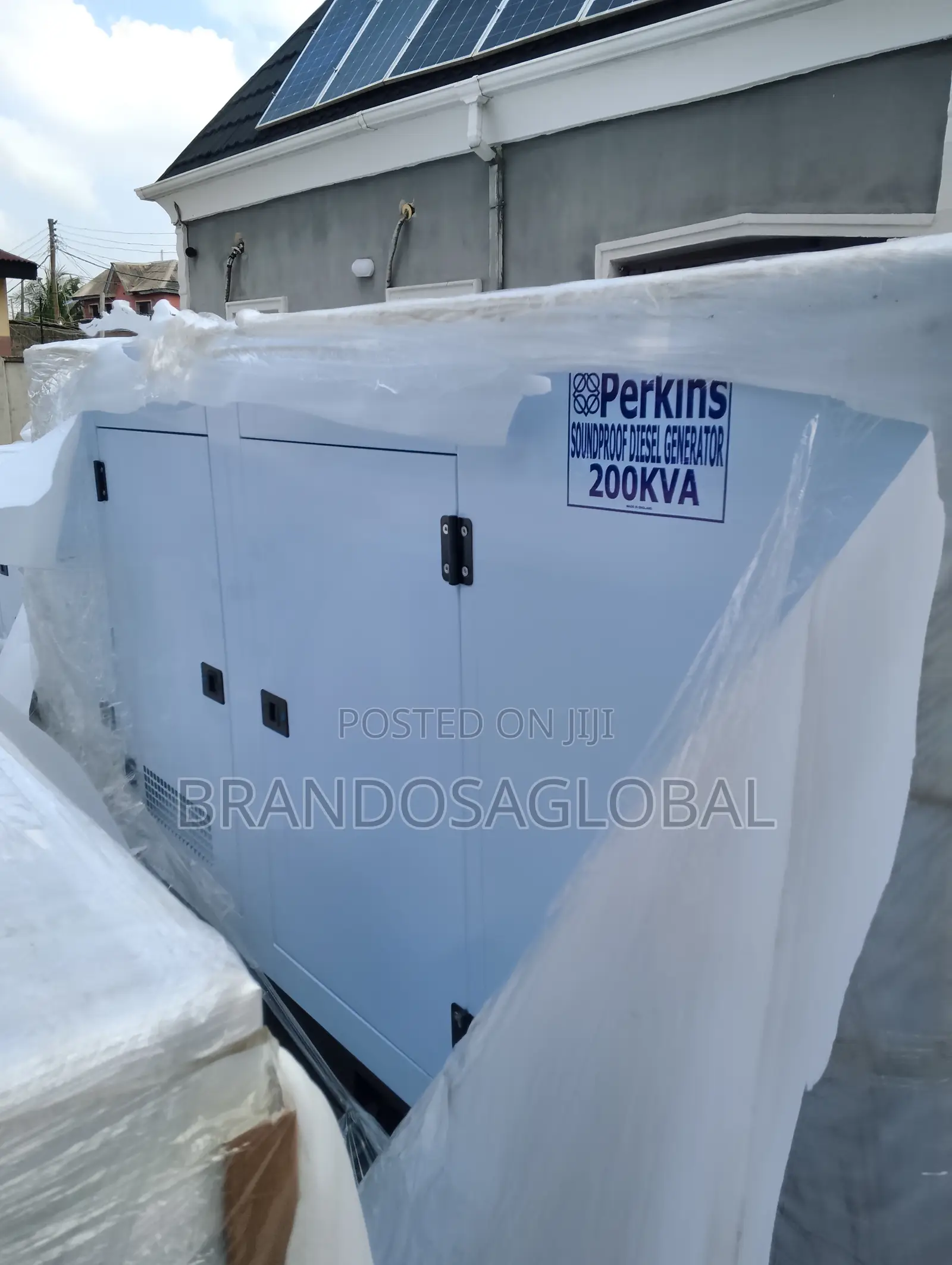 New Perkins 200kva Soundproof Generator – Reliable Backup Power Supply