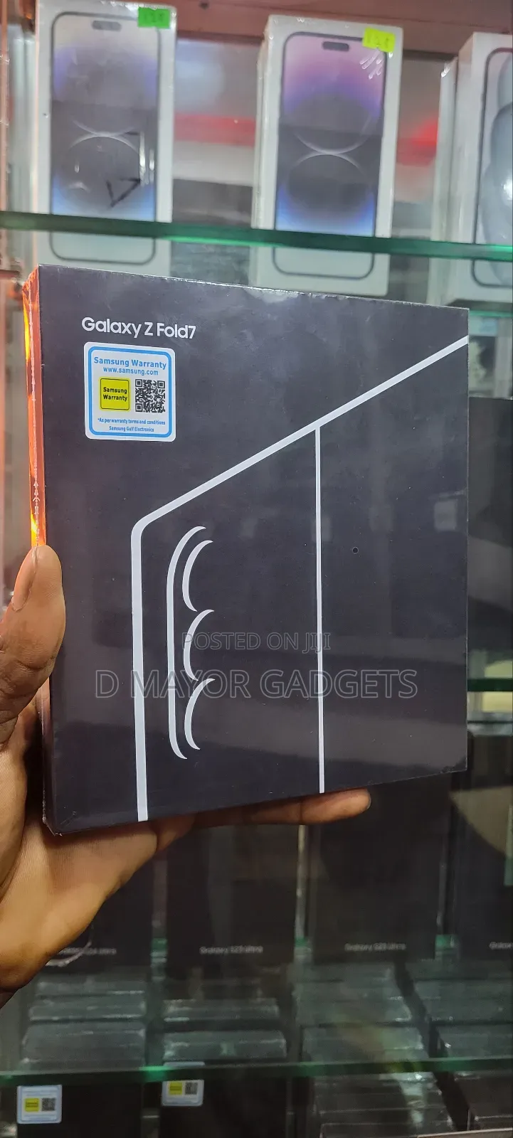 New Samsung Galaxy Z Fold7 256 GB Black